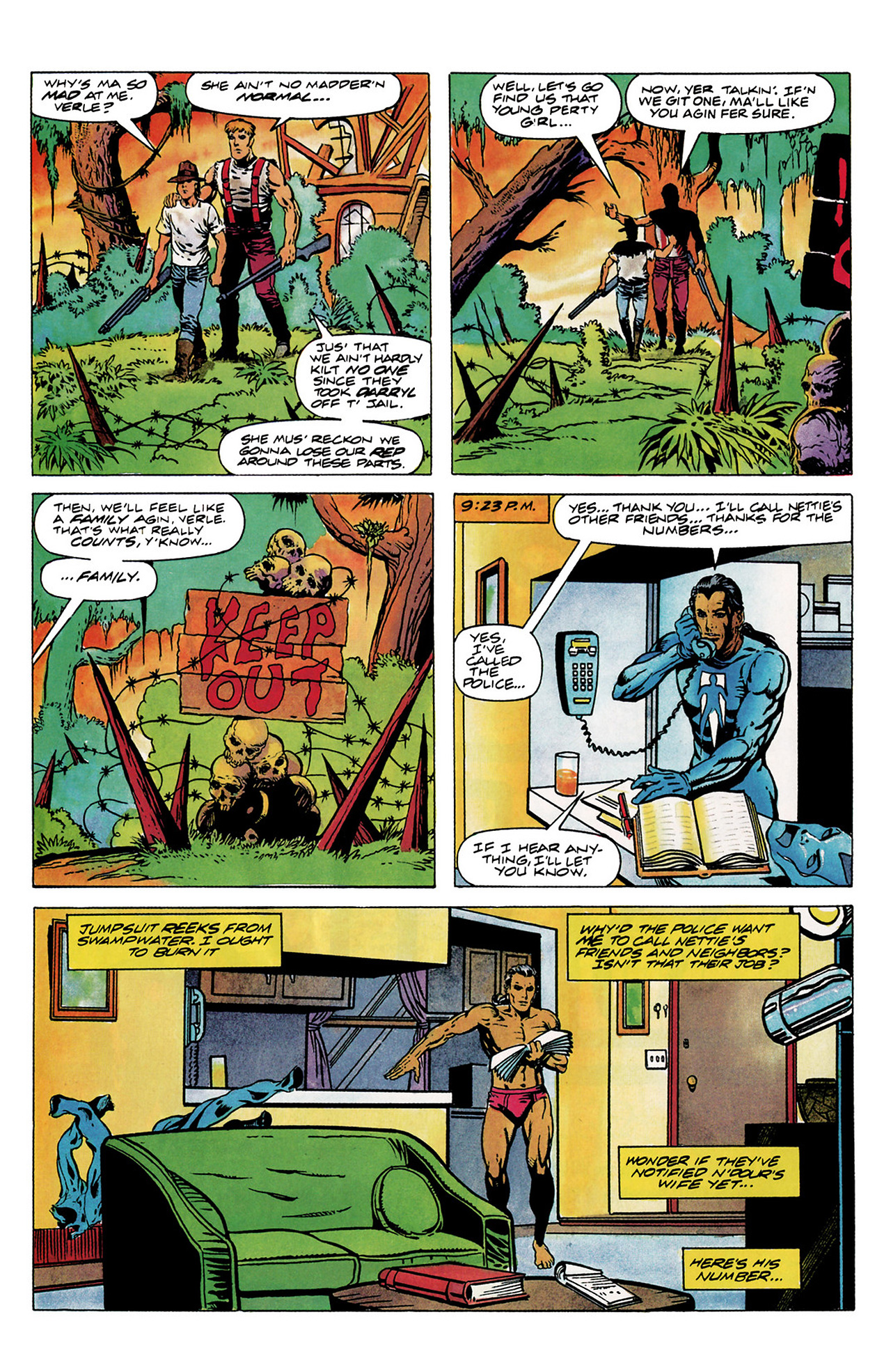 Read online Shadowman (1992) comic -  Issue #6 - 8
