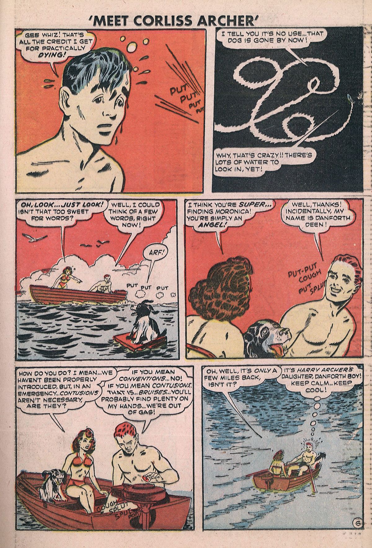 Read online Meet Corliss Archer comic -  Issue #3 - 7