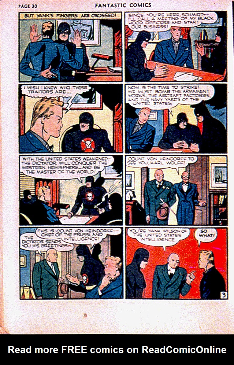 Read online Fantastic Comics comic -  Issue #13 - 33
