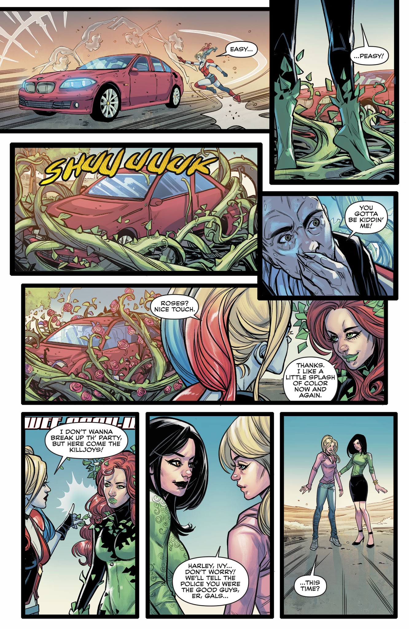 Read online Harley & Ivy Meet Betty & Veronica comic -  Issue #6 - 16