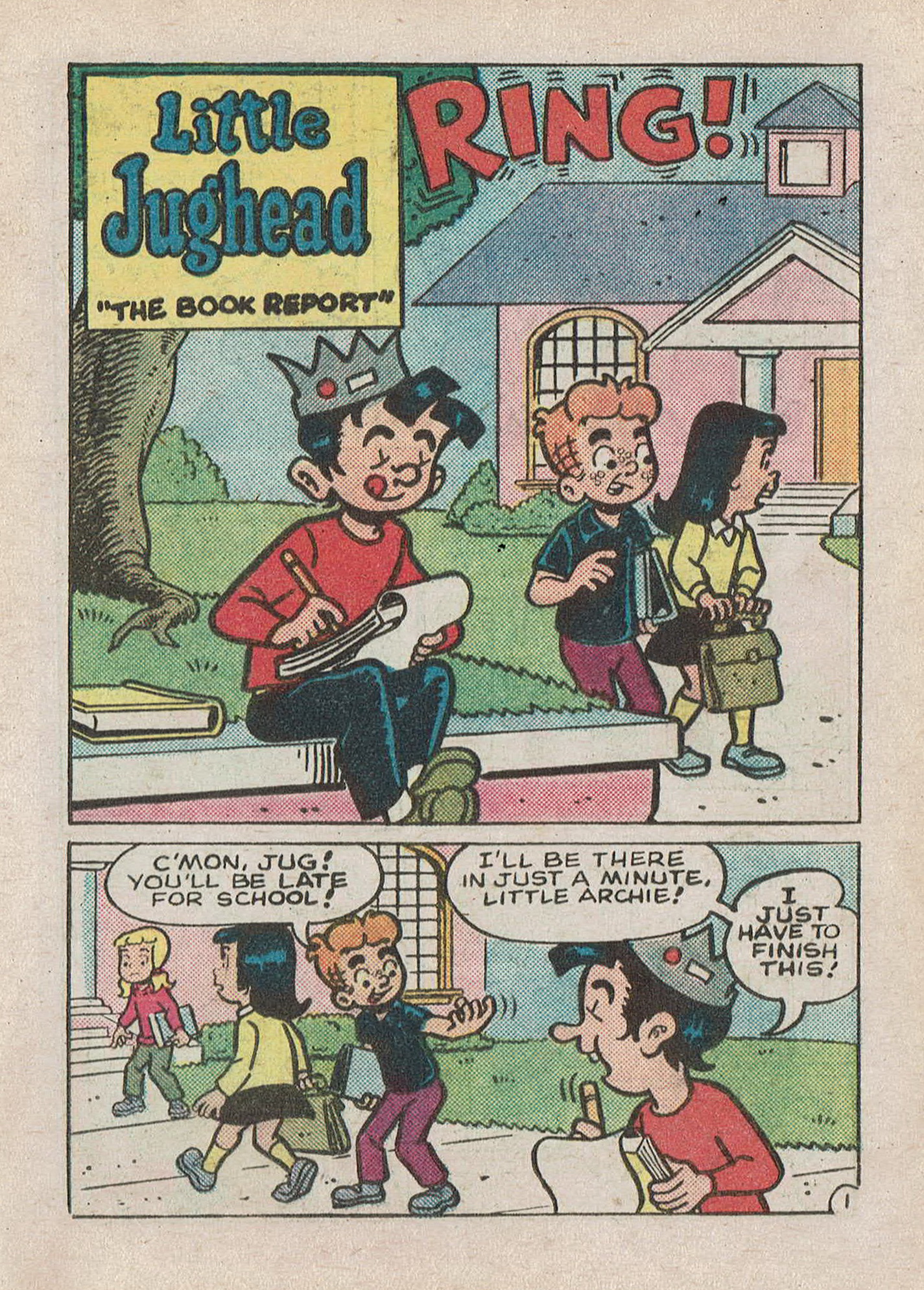Read online Little Archie Comics Digest Magazine comic -  Issue #25 - 125