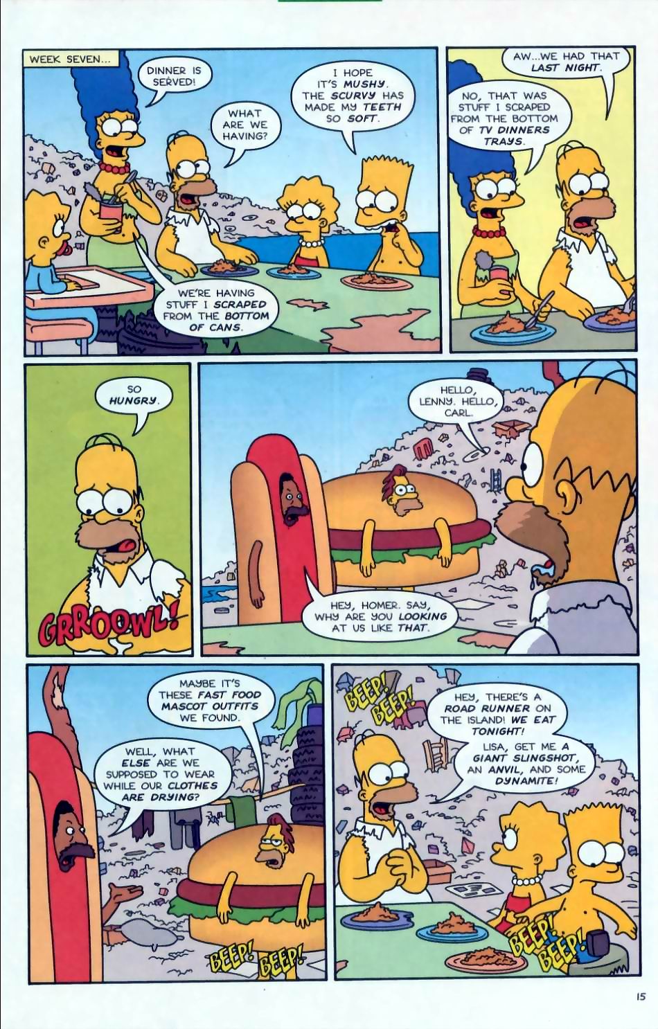 Read online Simpsons Comics comic -  Issue #72 - 16