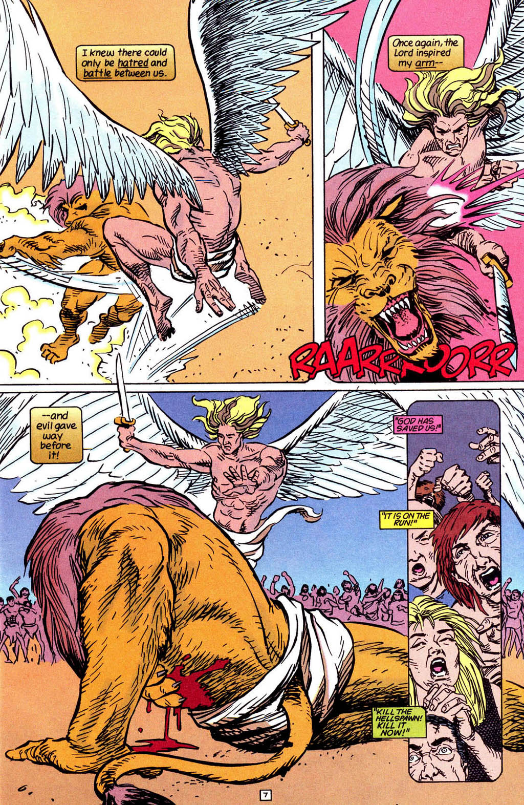 Hawkman (1993) Issue #25 #28 - English 8