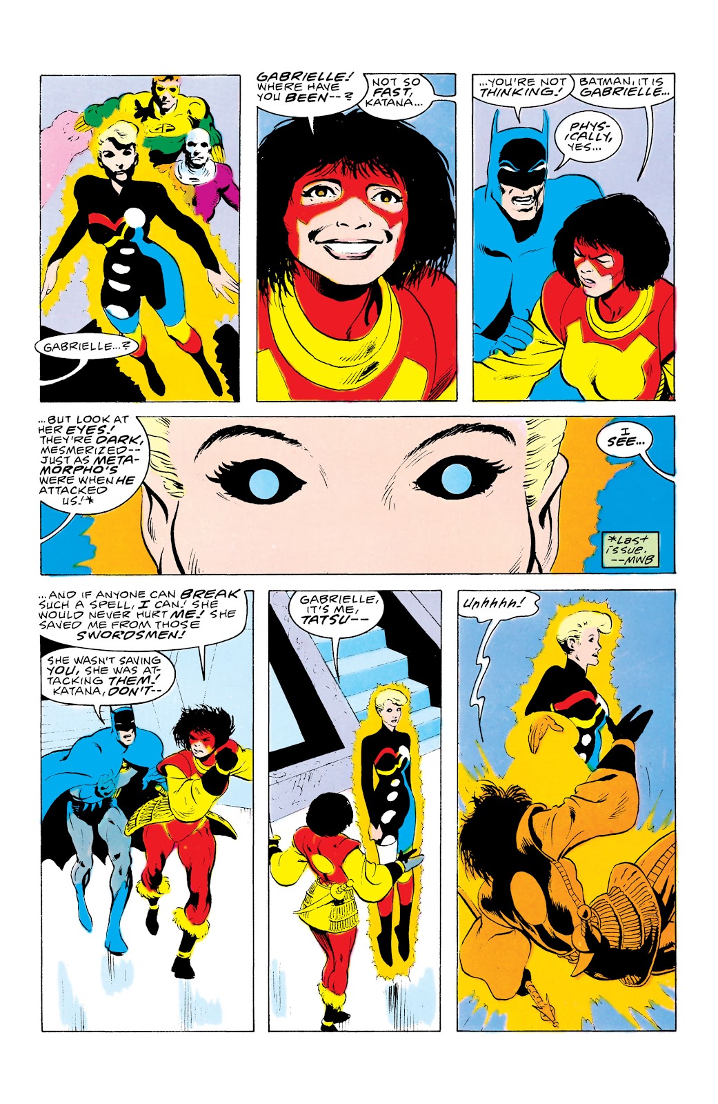 Batman and the Outsiders (1983) issue 30 - Page 16