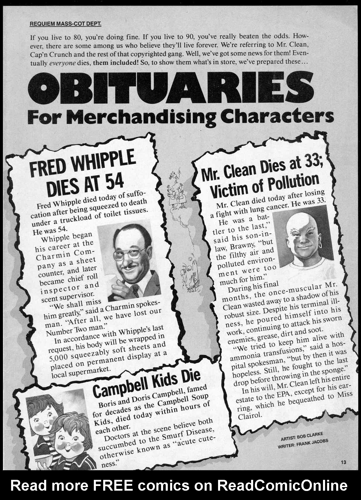 Read online MAD comic -  Issue #274 - 15