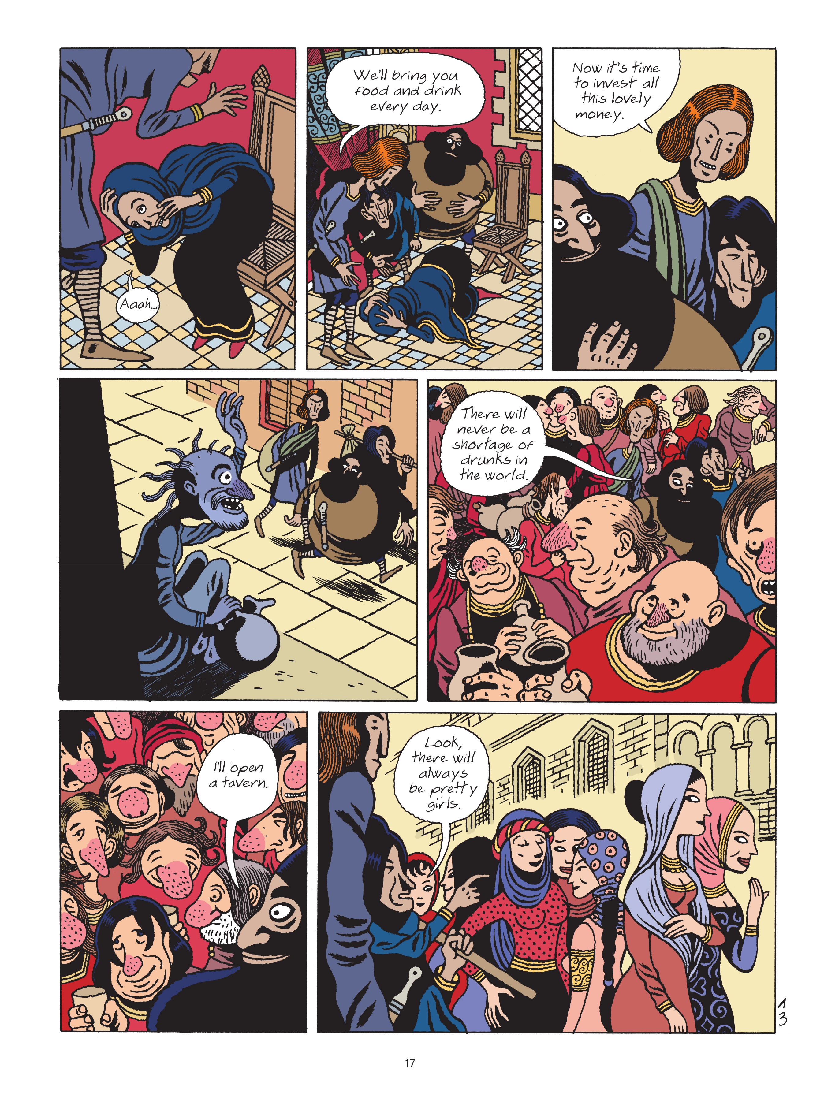 Read online A Tale of a Thousand and One Nights: HASIB & the Queen of Serpents comic -  Issue # TPB - 17