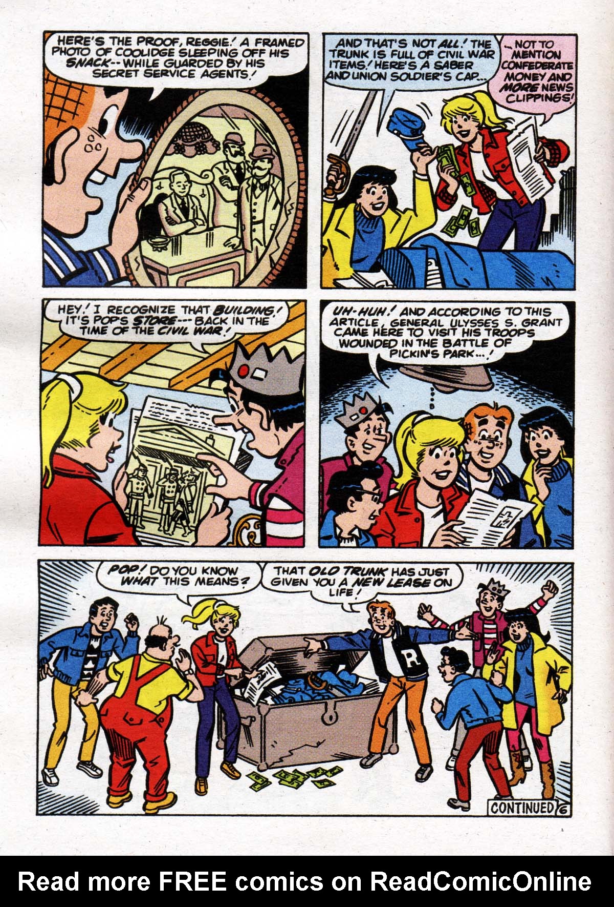 Read online Jughead's Double Digest Magazine comic -  Issue #90 - 136