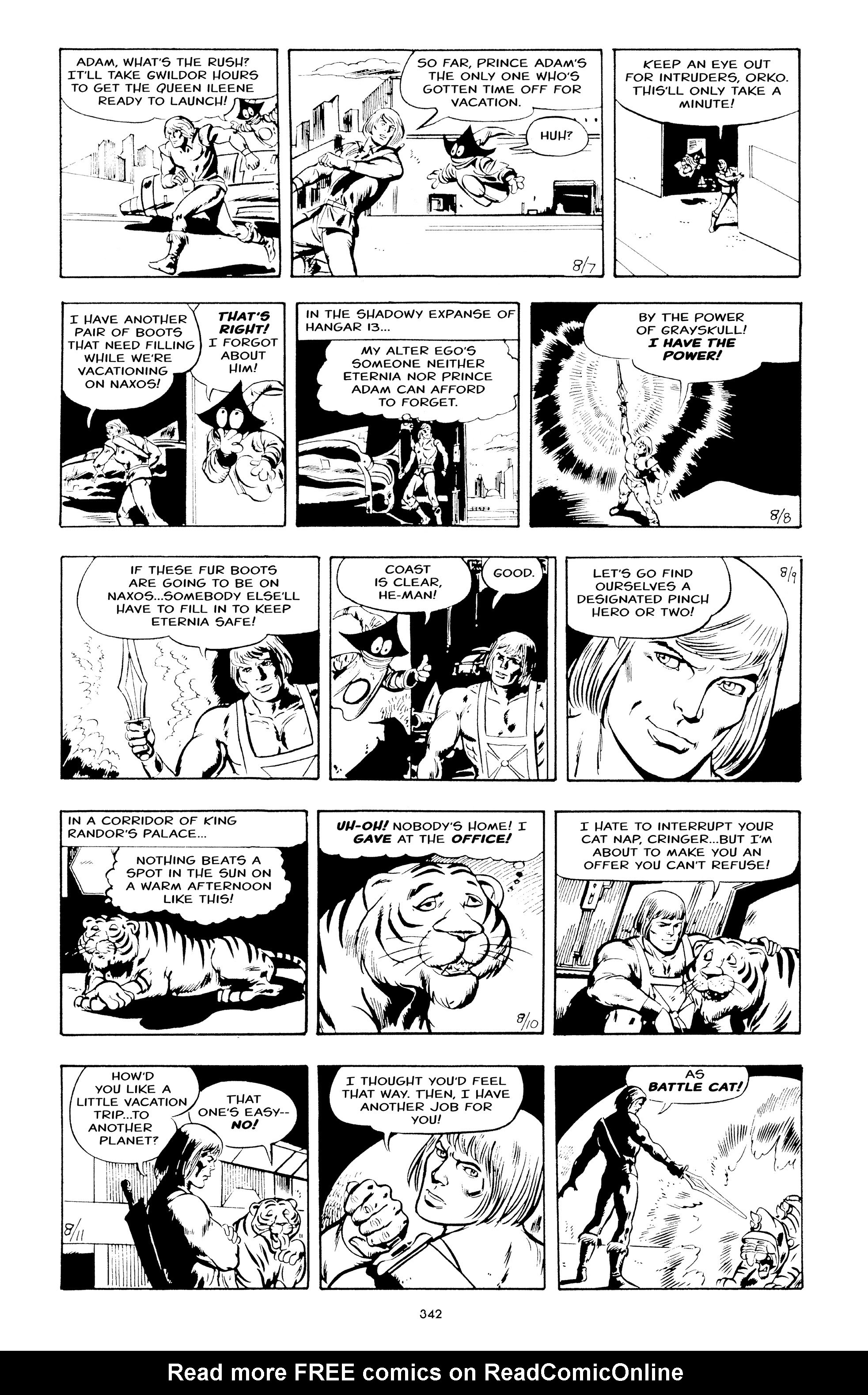 Read online He-Man and the Masters of the Universe: The Newspaper Comic Strips comic -  Issue # TPB (Part 4) - 42
