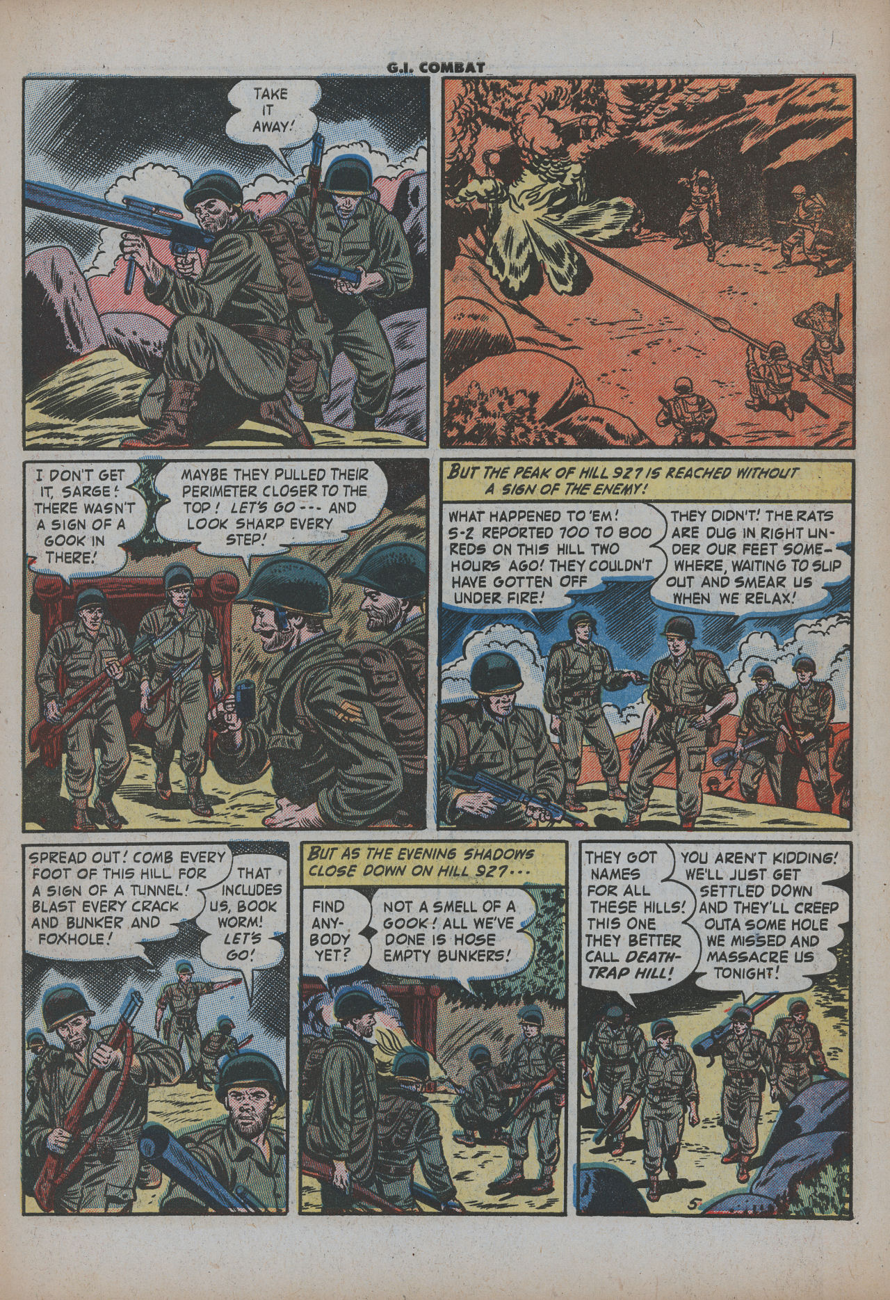 Read online G.I. Combat (1952) comic -  Issue #8 - 8
