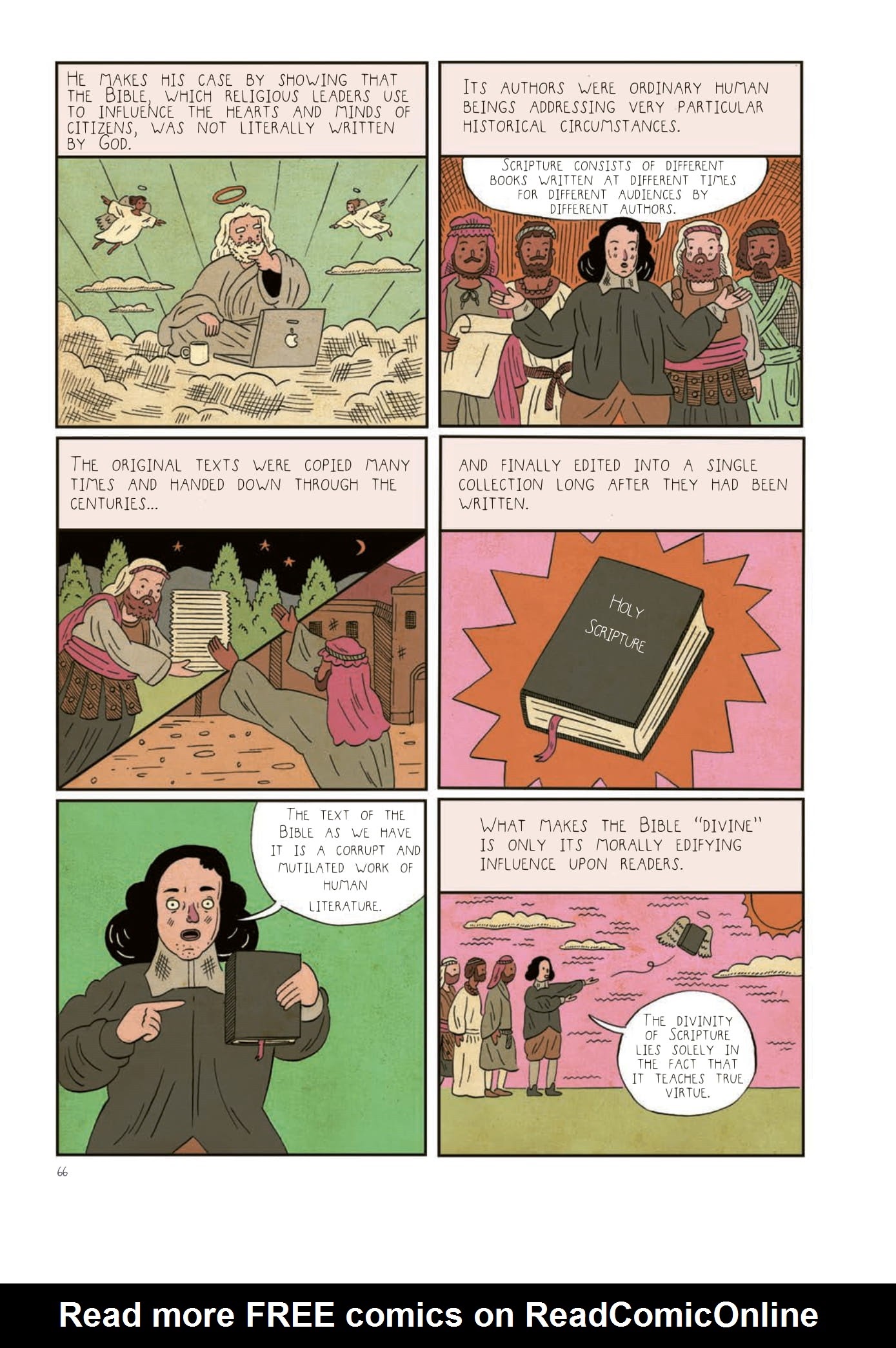 Read online Heretics!: The Wondrous (and Dangerous) Beginnings of Modern Philosophy comic -  Issue # TPB (Part 1) - 67
