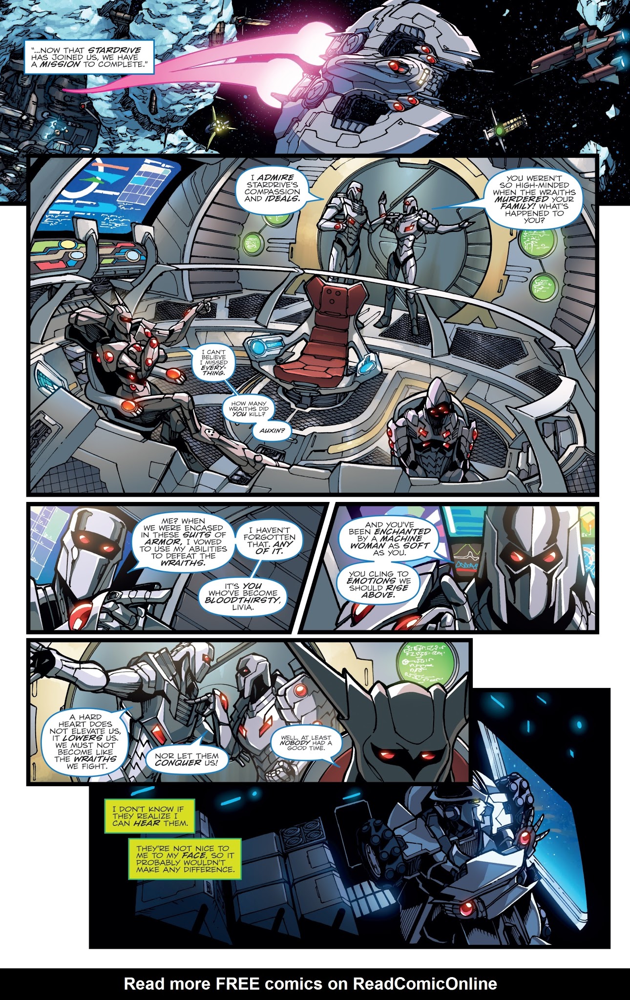 Read online ROM vs. Transformers: Shining Armor comic -  Issue #1 - 16