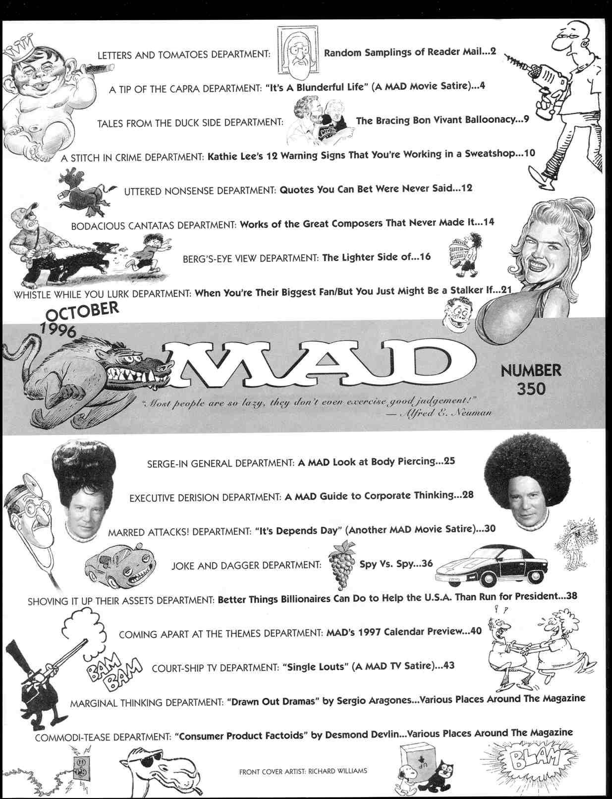 Read online MAD comic -  Issue #350 - 6