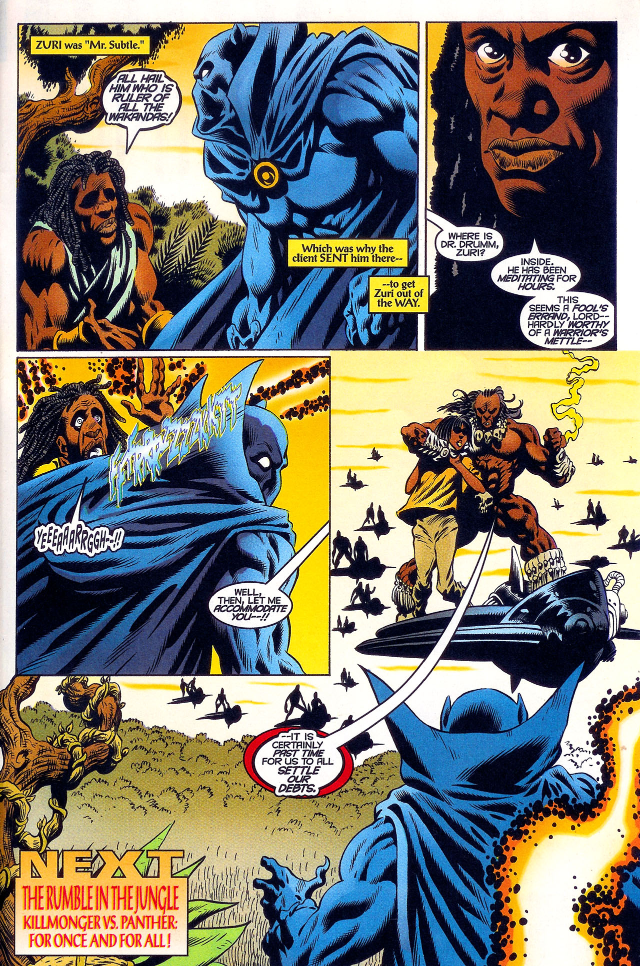 Read online Black Panther (1998) comic -  Issue #18 - 23