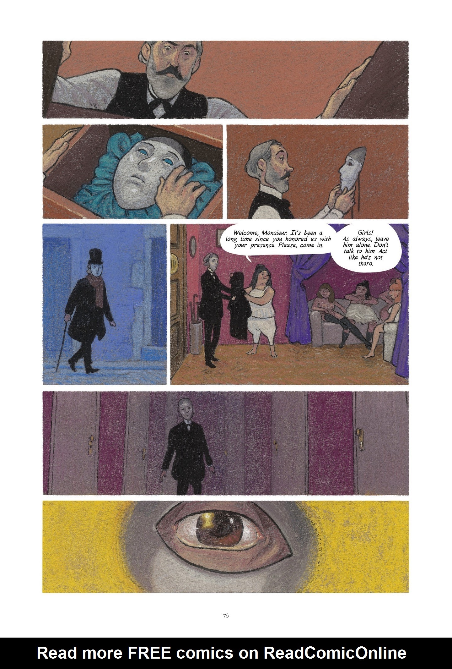 Read online Degas and Cassatt: The Dance of Solitude comic -  Issue # TPB - 75