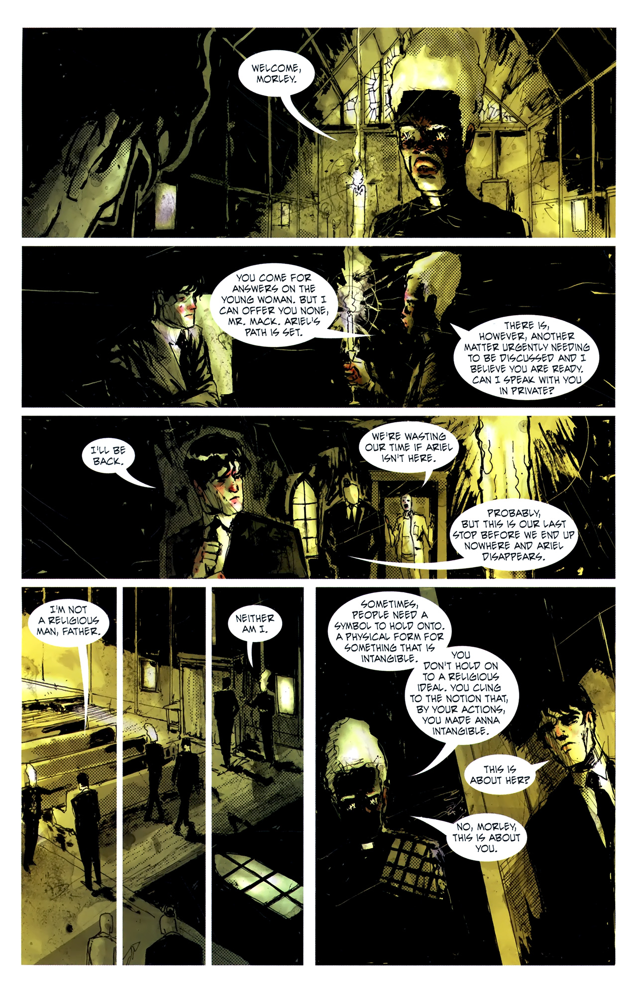 Read online Green Wake comic -  Issue #3 - 12