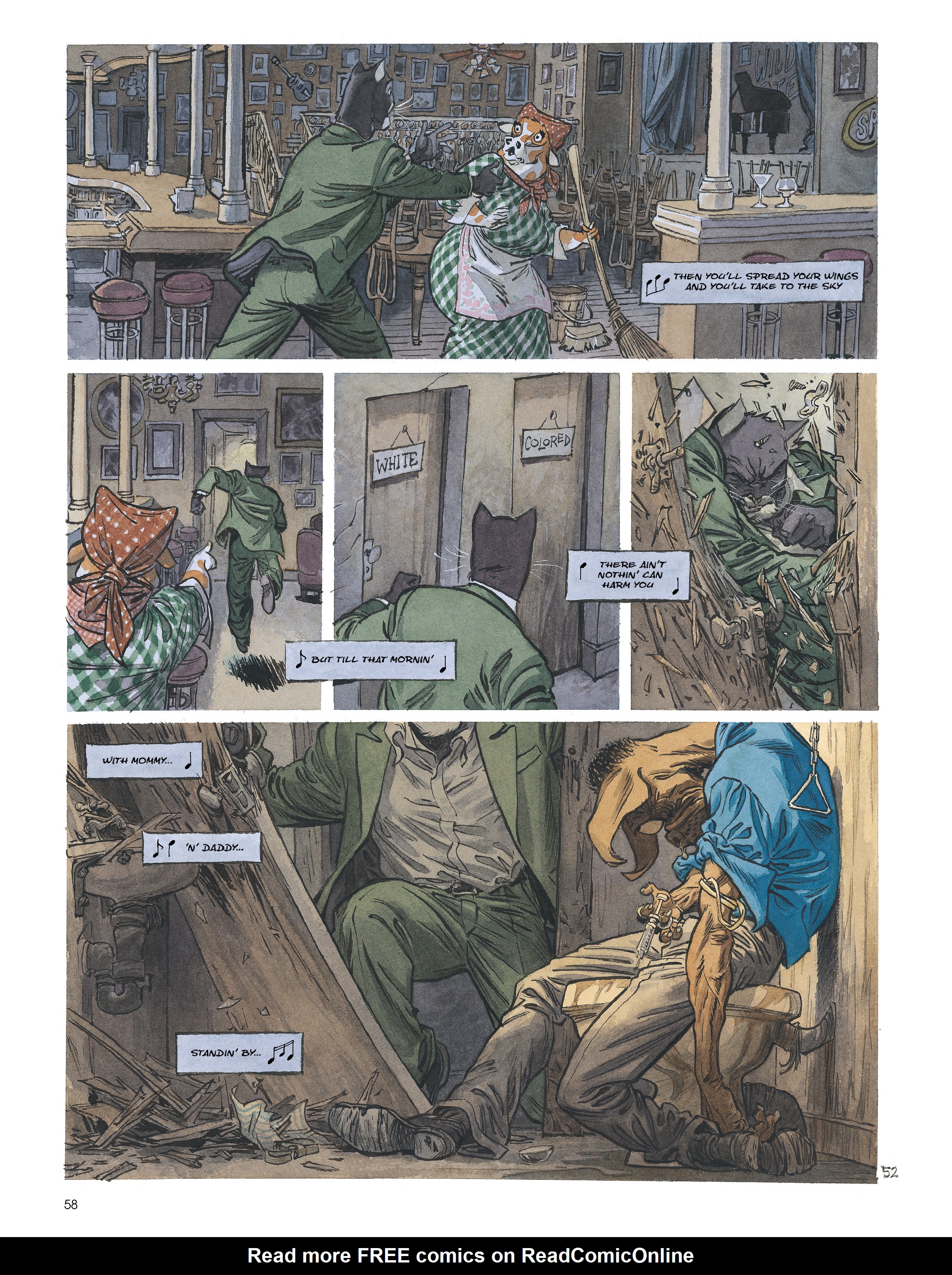 Read online Blacksad: A Silent Hell comic -  Issue # TPB - 59