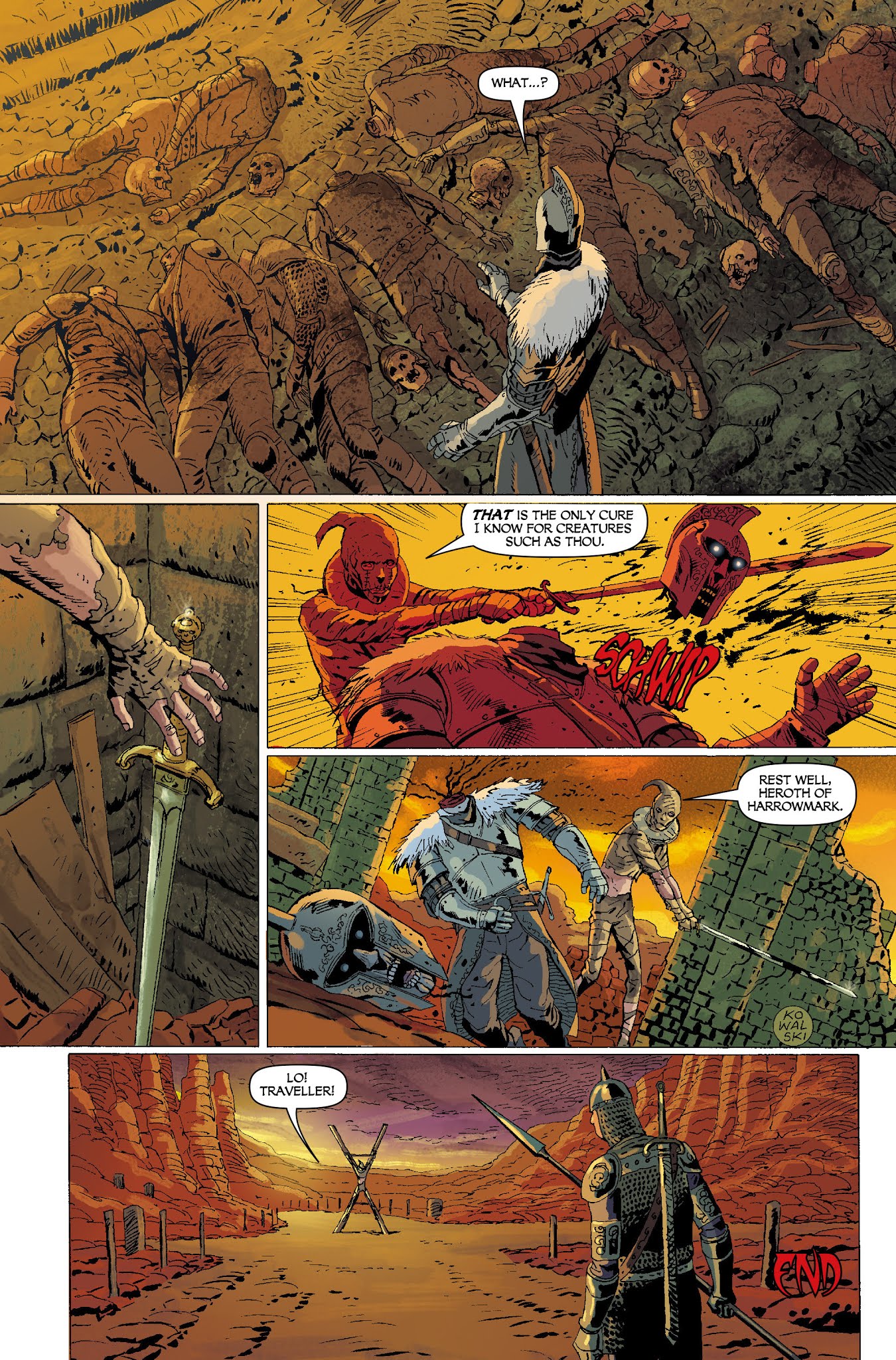 Read online Dark Souls: Legends of the Flame comic -  Issue #1 - 13