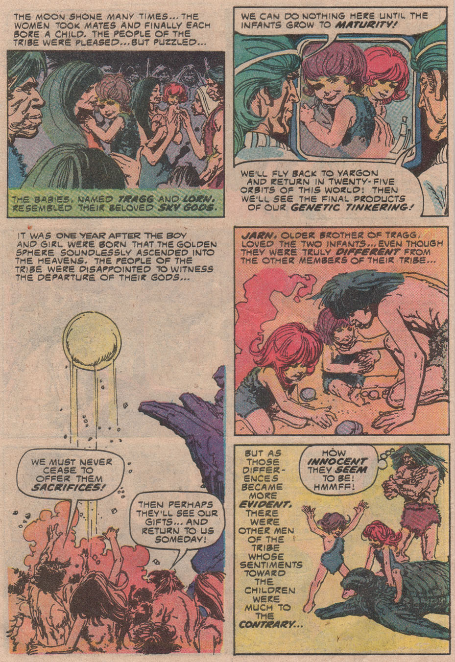 Read online Tragg and the Sky Gods comic -  Issue #9 - 10
