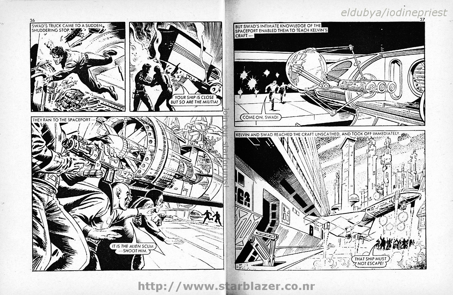 Read online Starblazer comic -  Issue #123 - 20