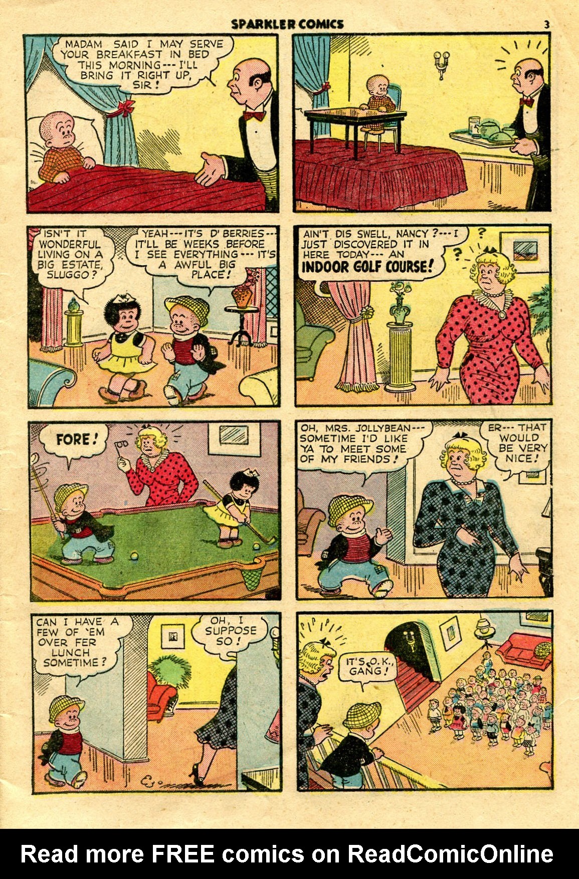 Read online Sparkler Comics comic -  Issue #22 - 5