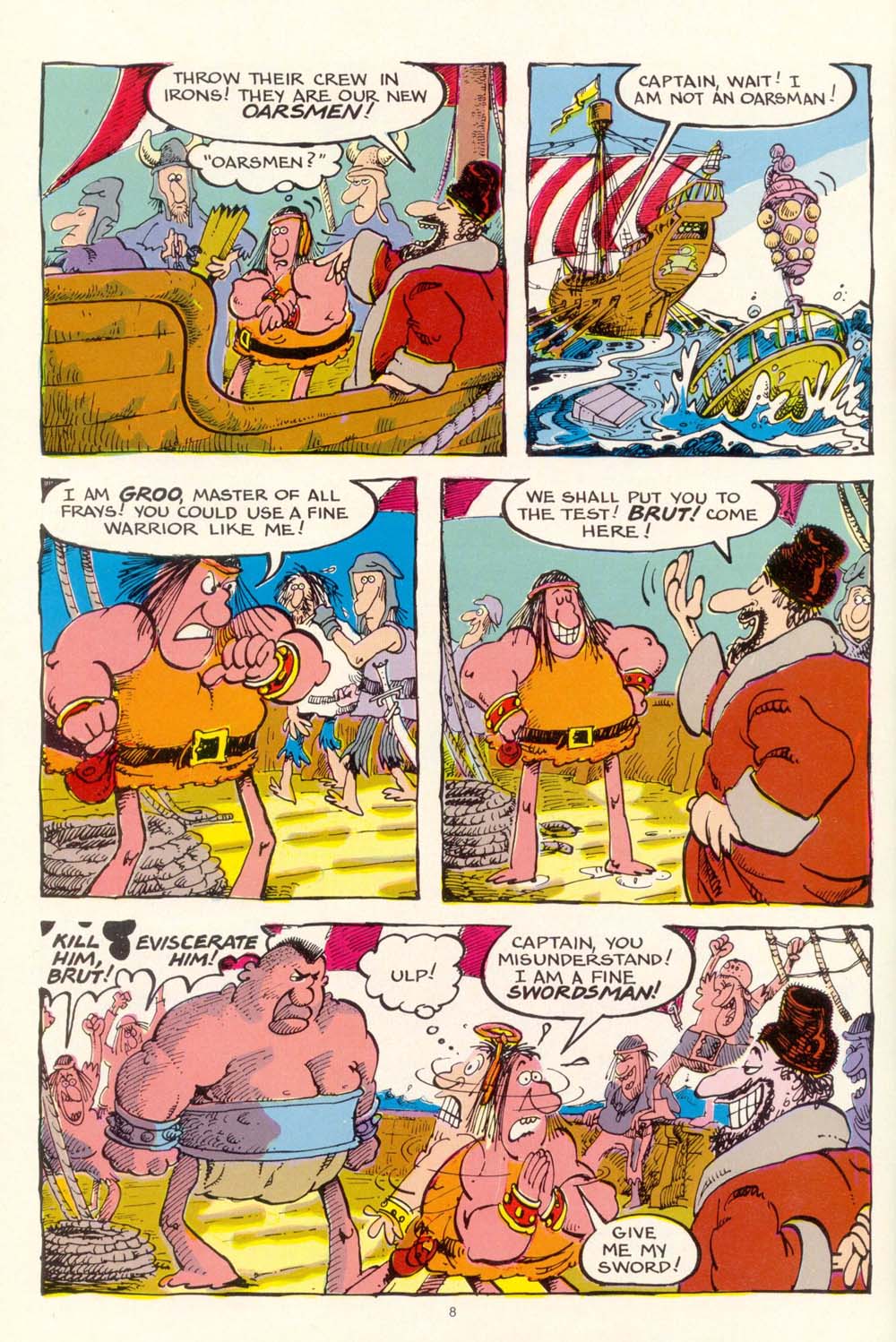 Read online Groo the Wanderer comic -  Issue #5 - 9