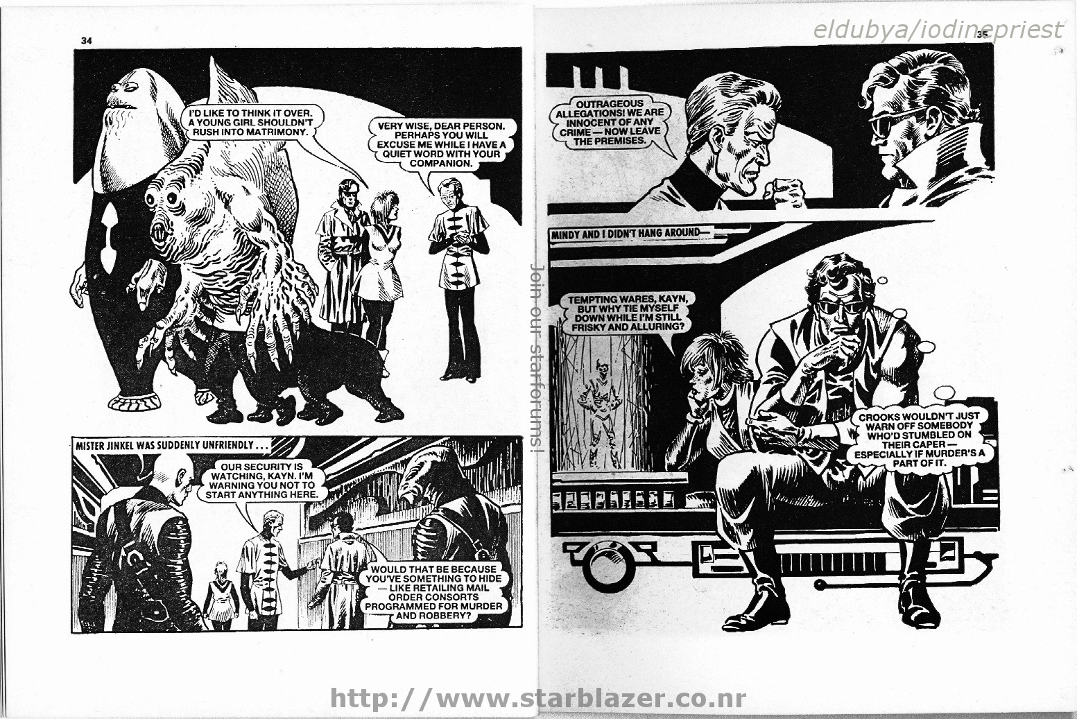 Read online Starblazer comic -  Issue #219 - 19