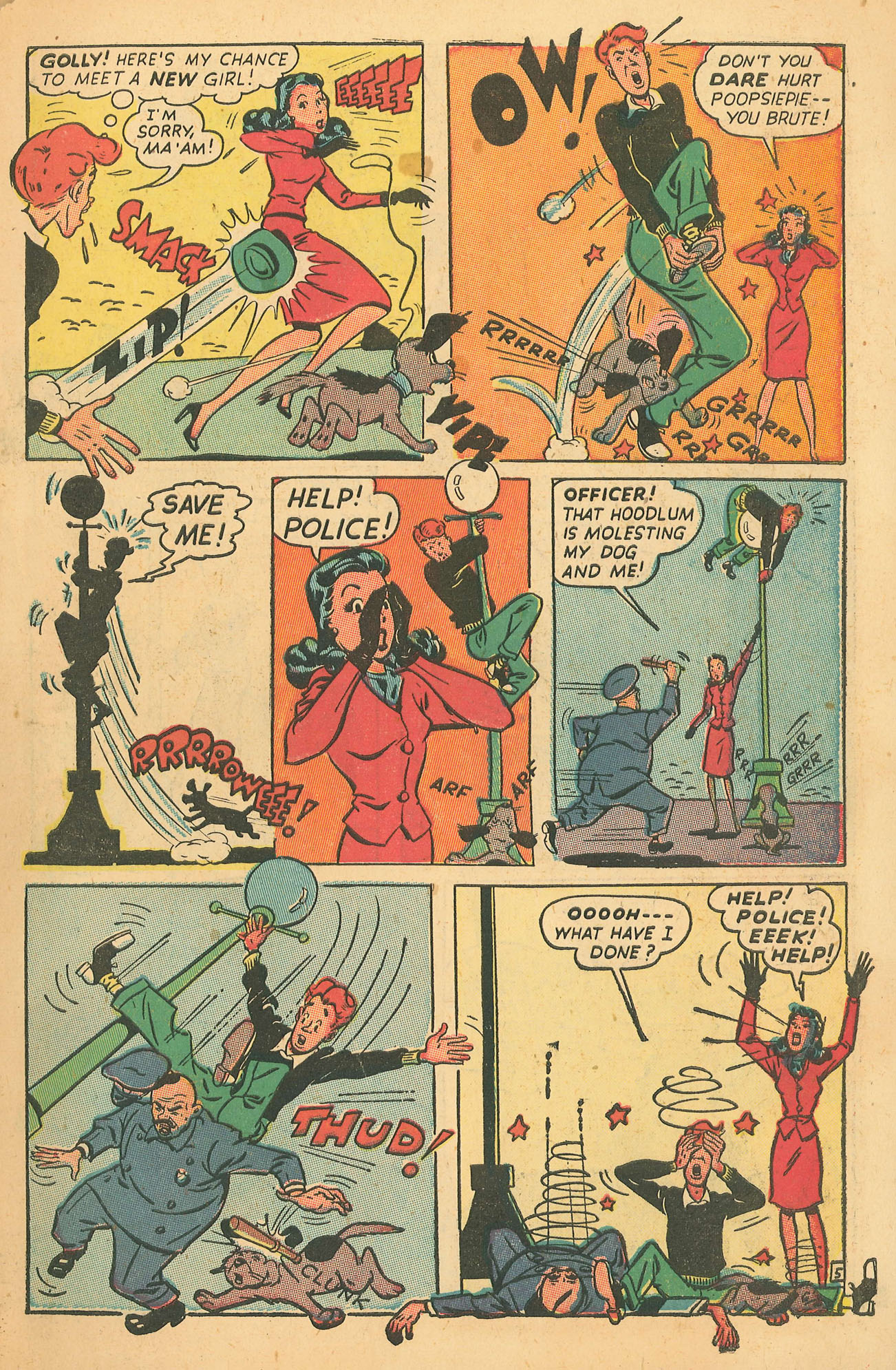 Read online Willie Comics (1946) comic -  Issue #6 - 7