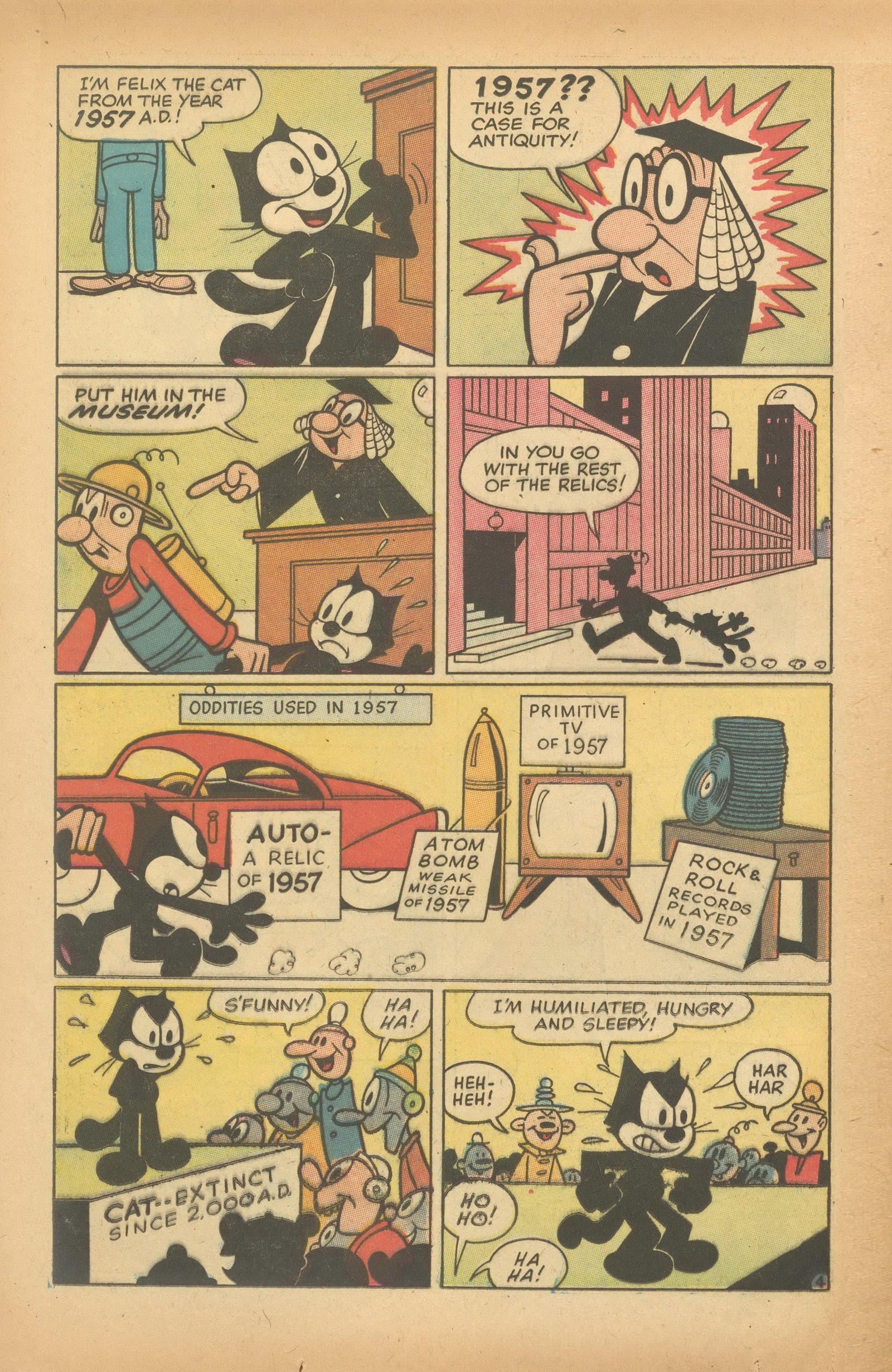 Read online Felix the Cat (1955) comic -  Issue #82 - 23