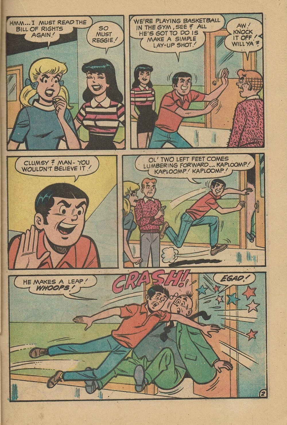 Read online Reggie and Me (1966) comic -  Issue #47 - 21