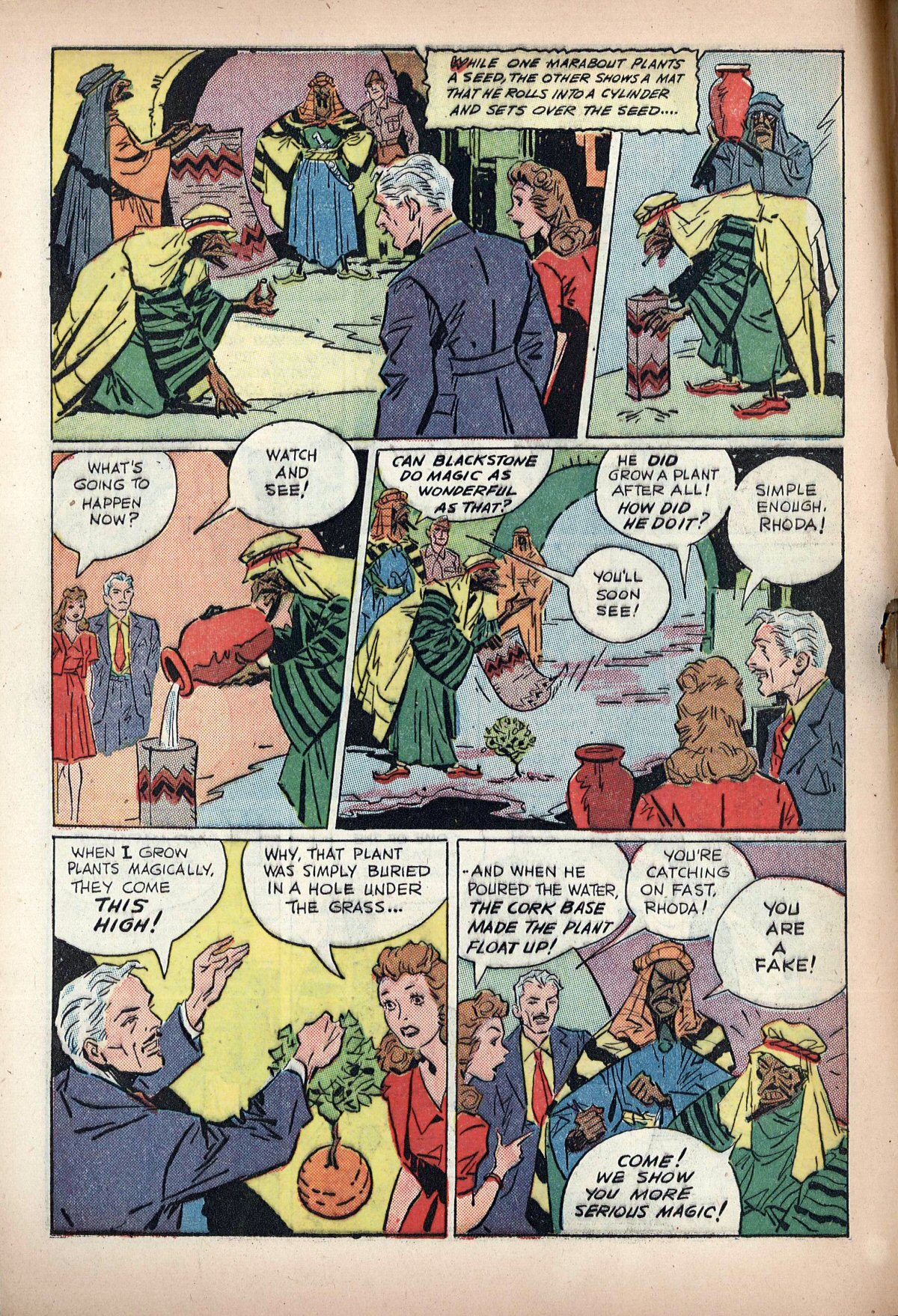 Read online Super-Magician Comics comic -  Issue #20 - 6