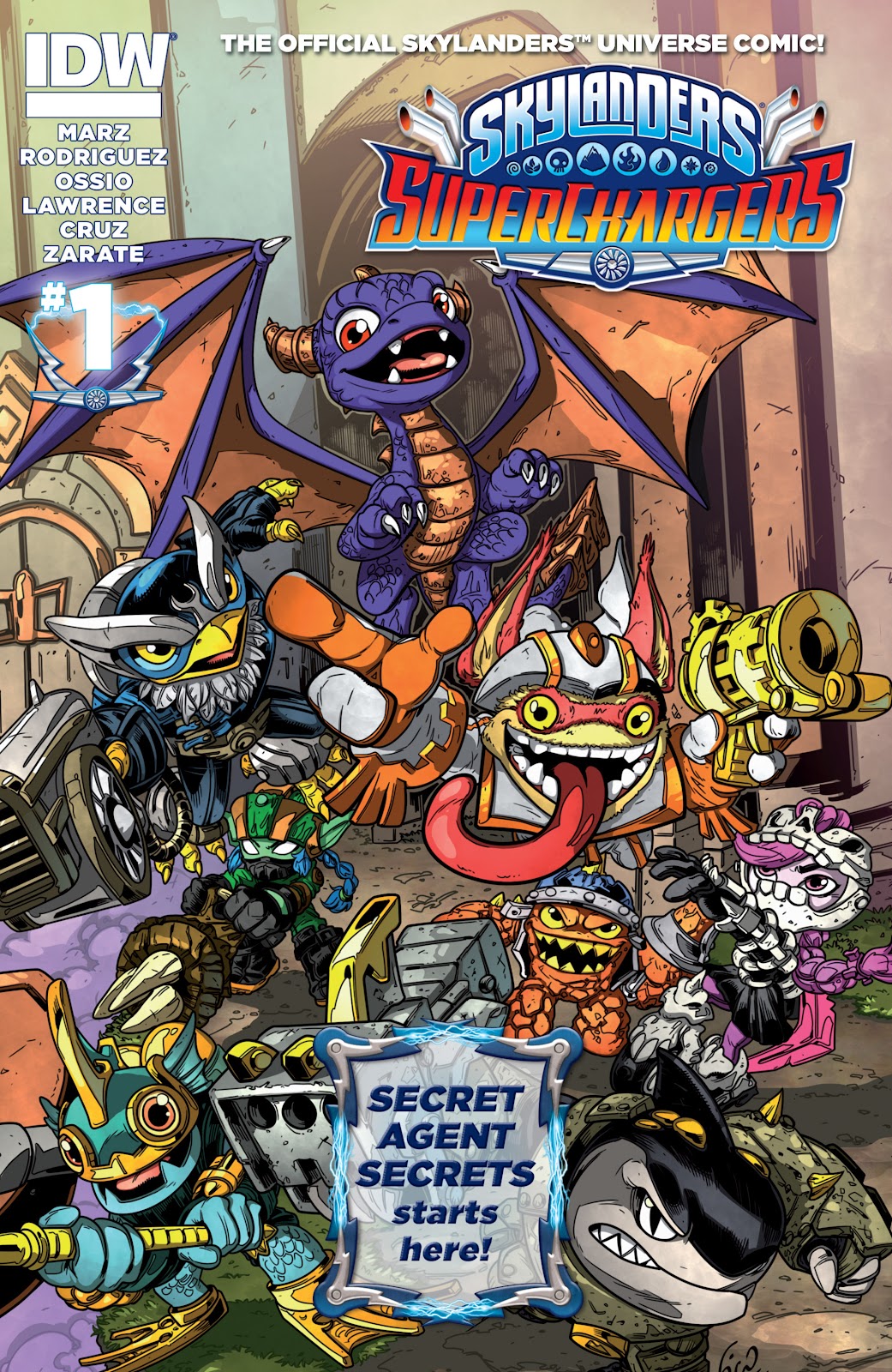 Skylanders Superchargers issue 1 - Page 1