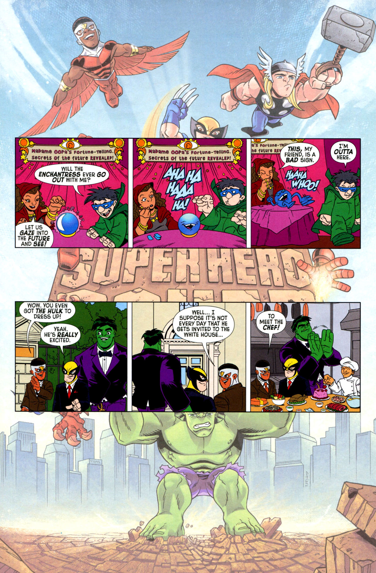 Read online Marvel Super Hero Squad comic -  Issue #1 - 16