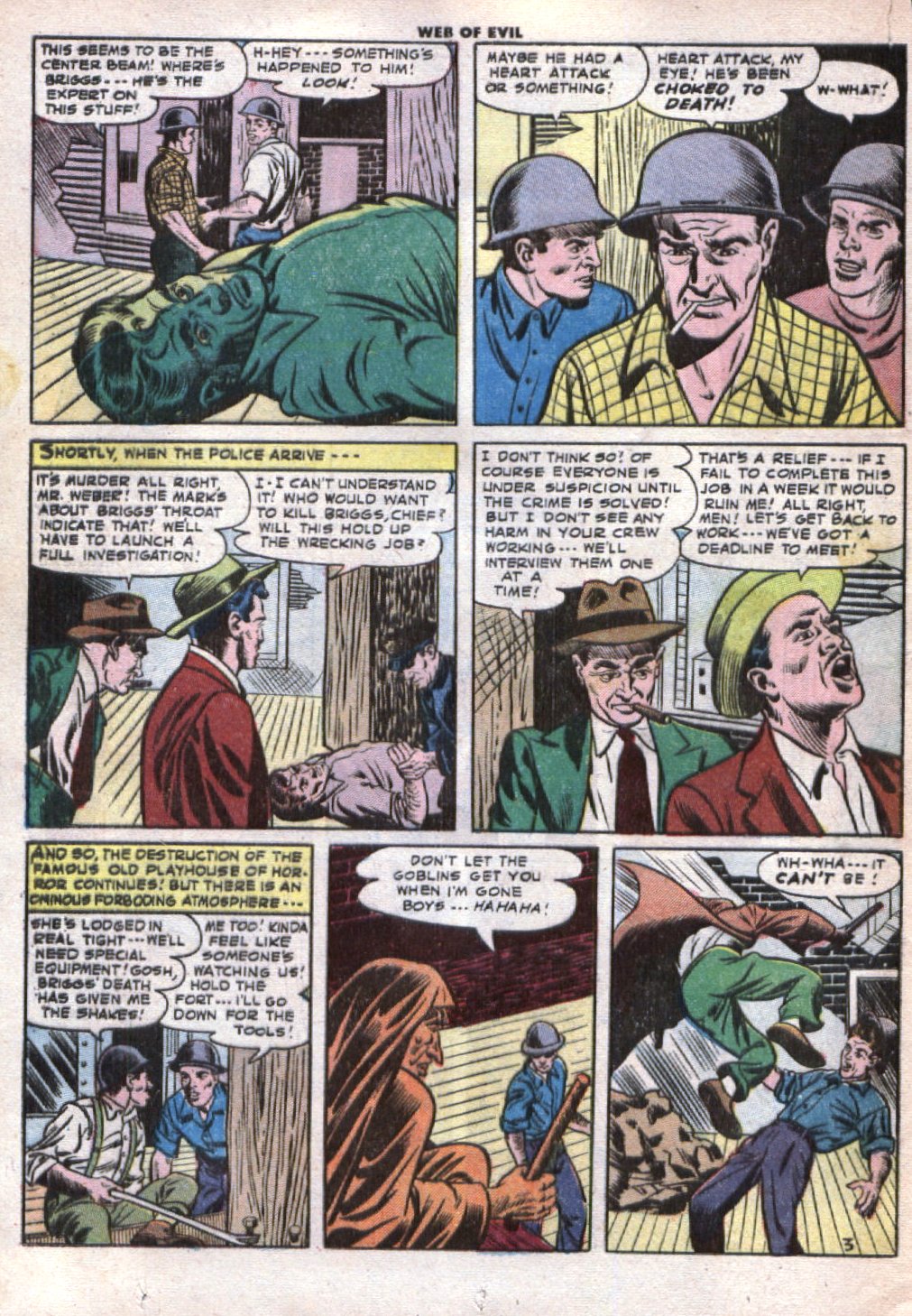 Read online Web of Evil comic -  Issue #12 - 20