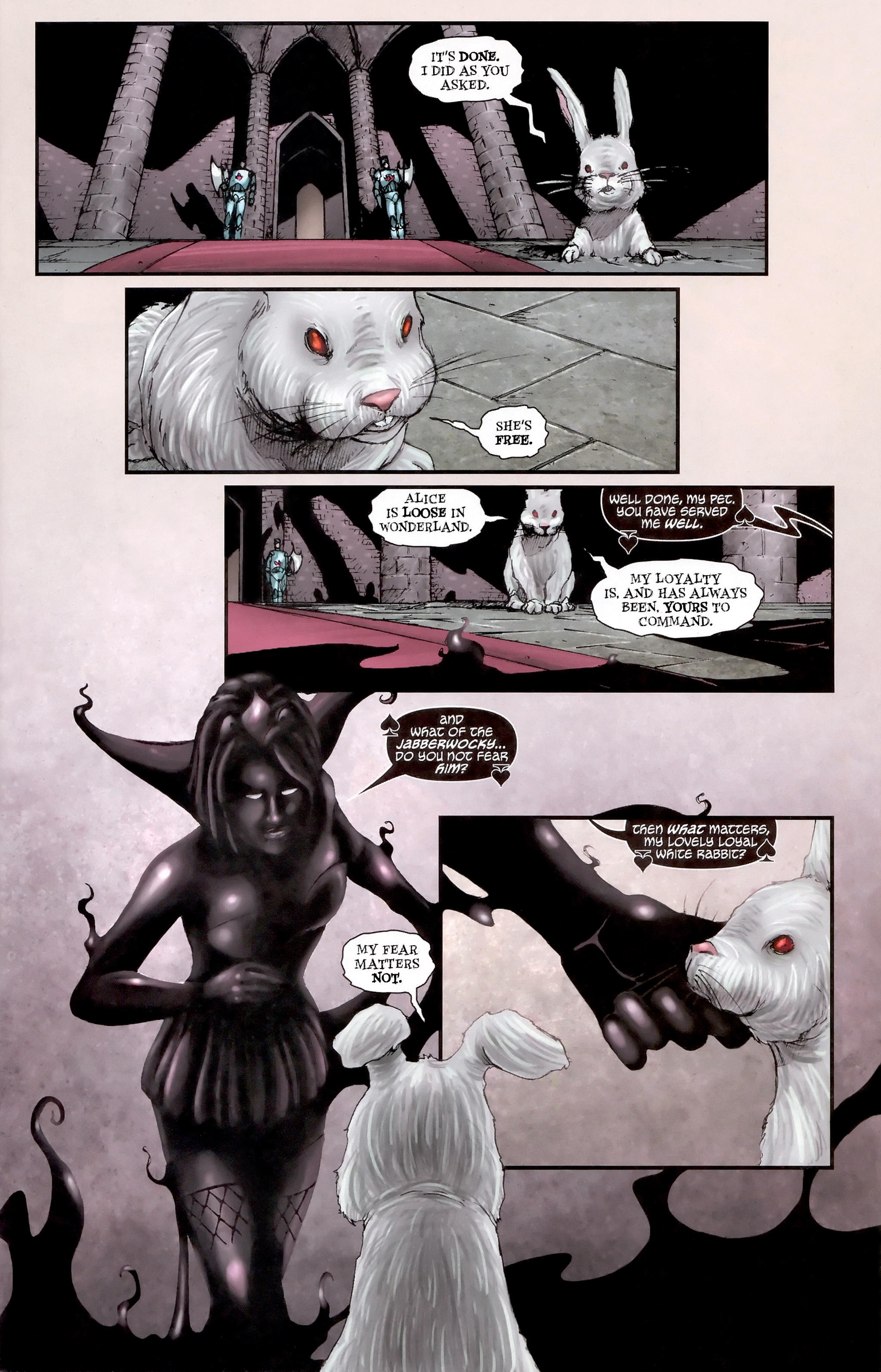 Read online Grimm Fairy Tales presents Alice in Wonderland comic -  Issue #2 - 3