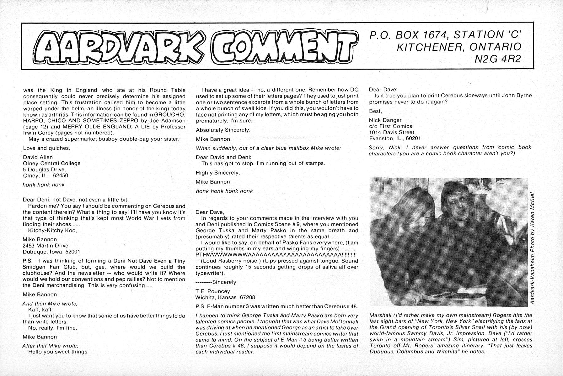 Read online Cerebus comic -  Issue #50 - 32