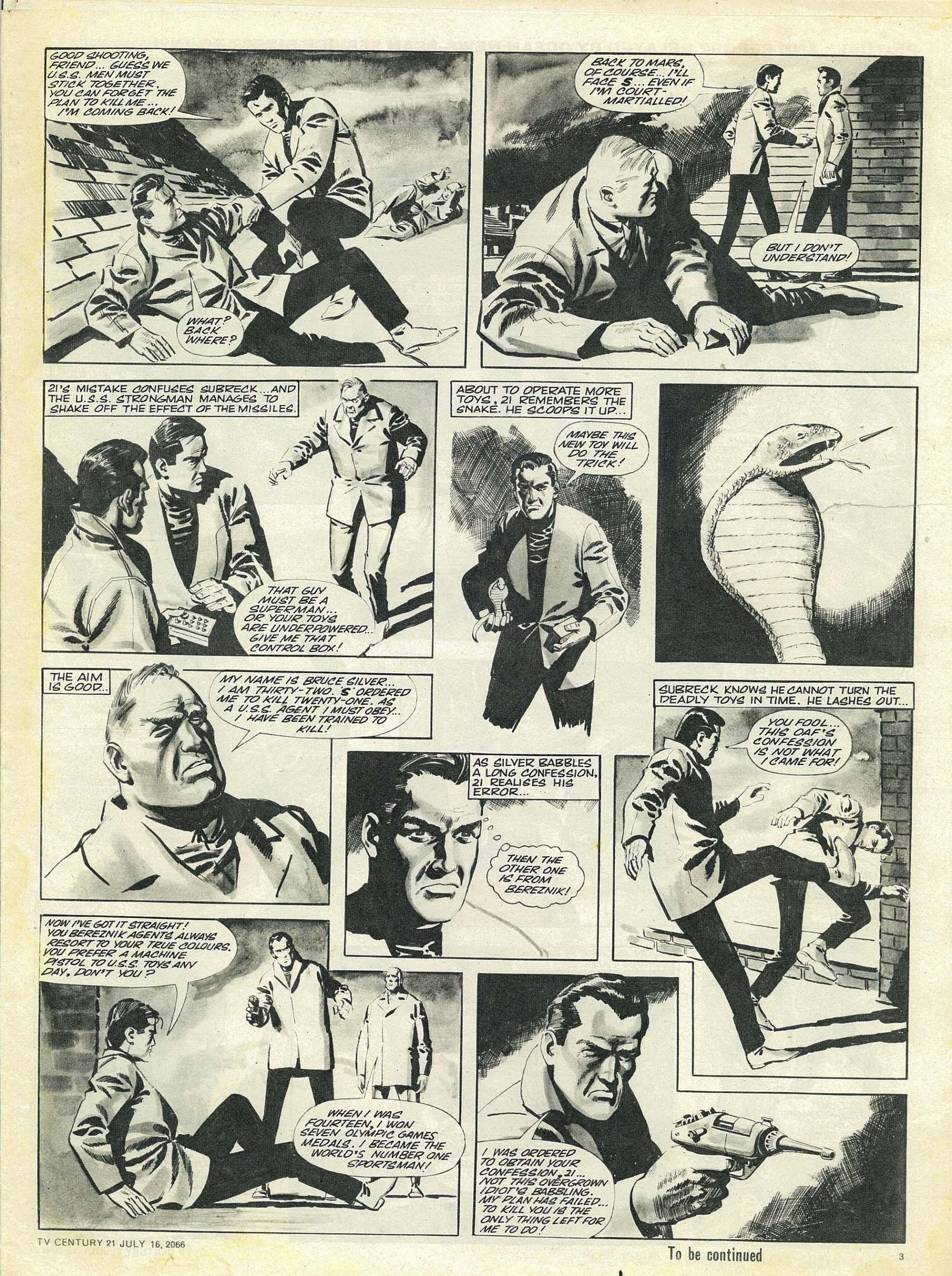 Read online TV Century 21 (TV 21) comic -  Issue #78 - 3