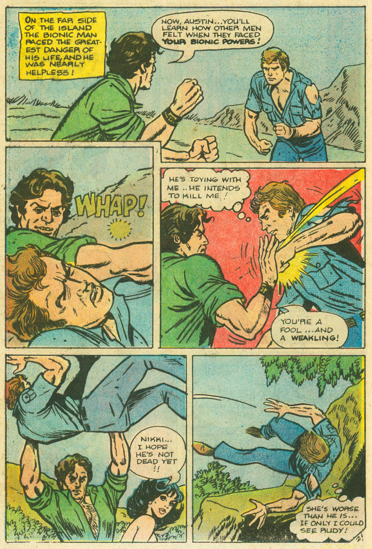 Read online The Six Million Dollar Man [comic] comic -  Issue #9 - 28