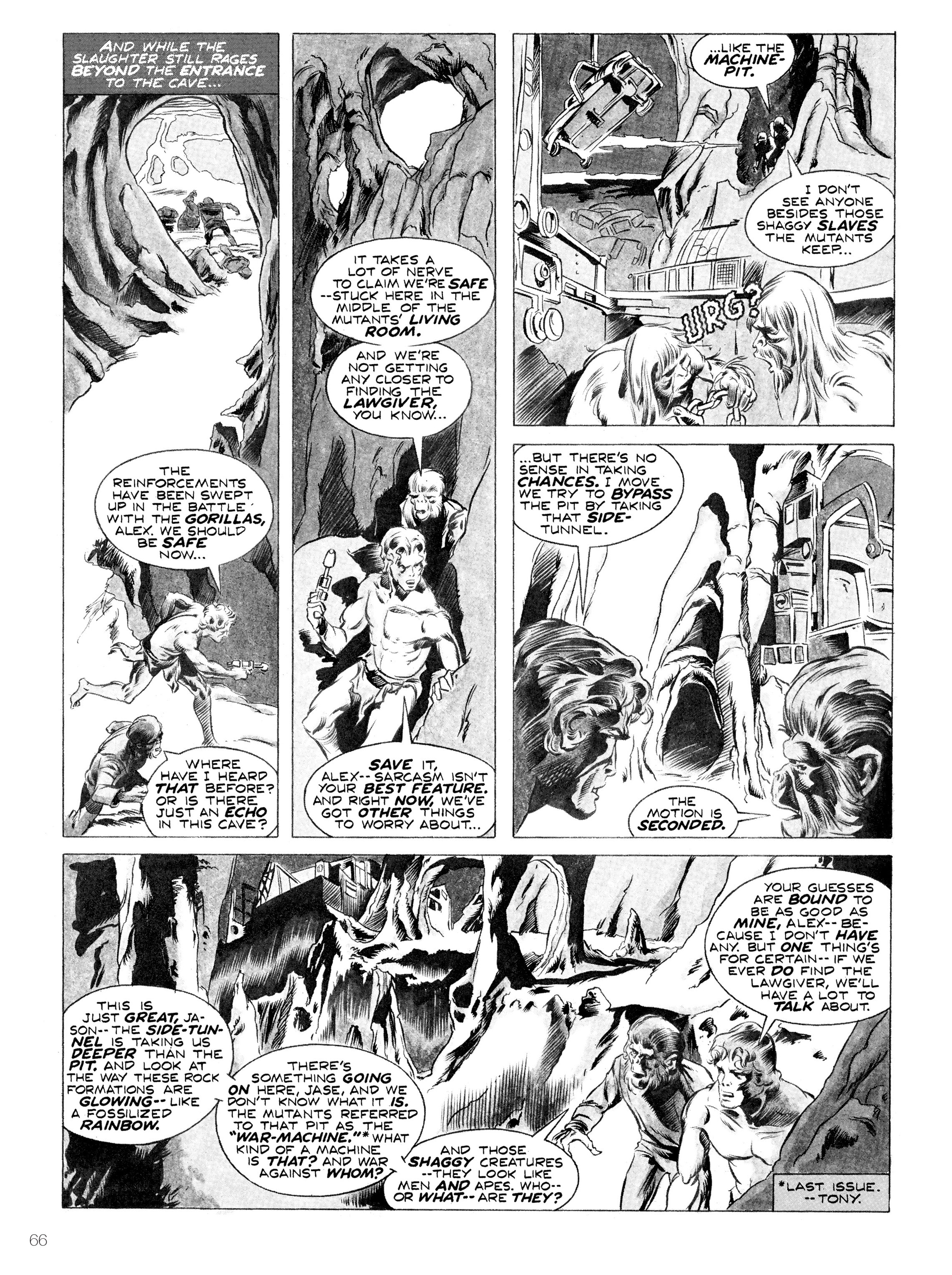 Read online Planet of the Apes: Archive comic -  Issue # TPB 1 (Part 1) - 62