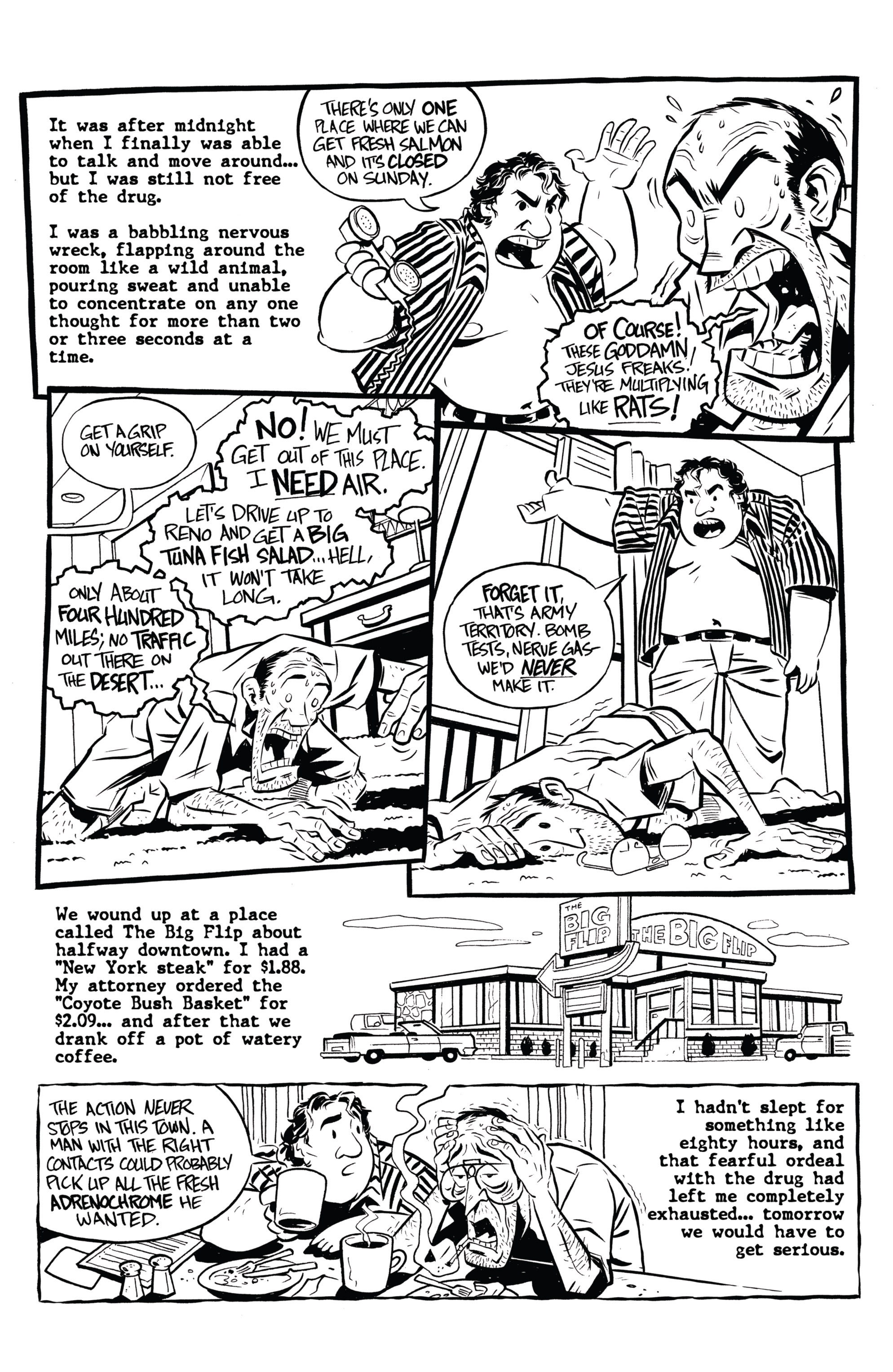 Read online Hunter S. Thompson's Fear and Loathing in Las Vegas comic -  Issue #3 - 40