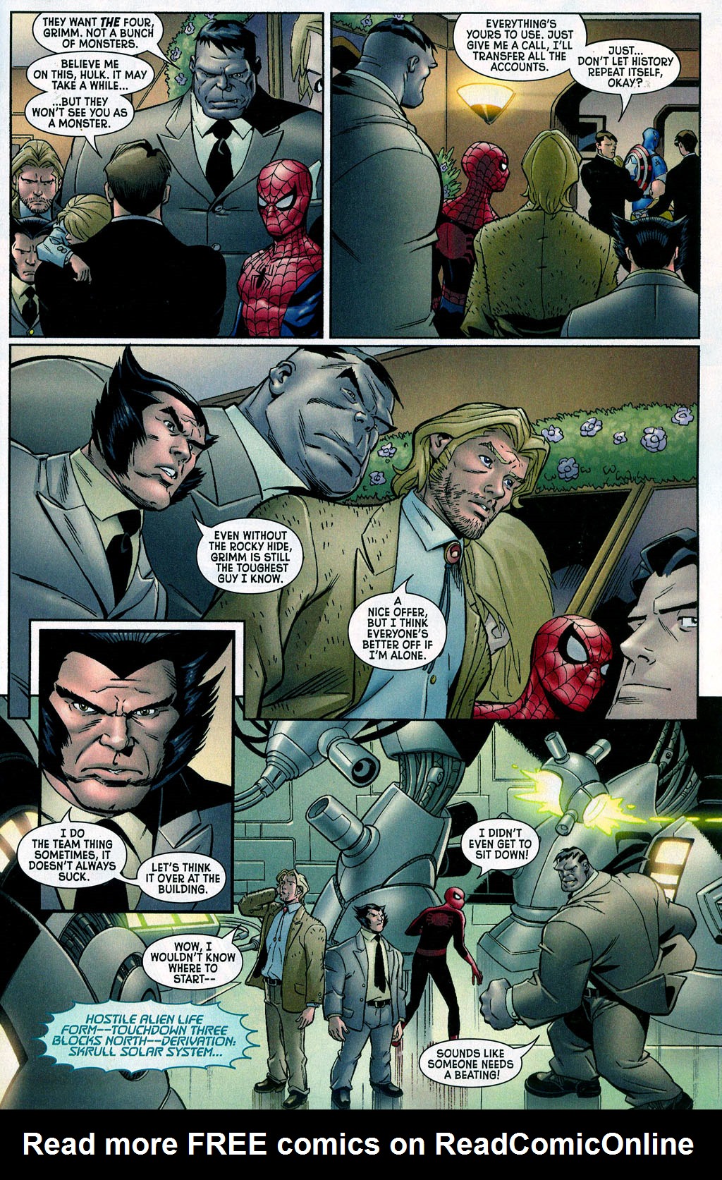 Read online Hero Initiative: Mike Wieringo Book: What if THIS Was the Fantastic Four? comic -  Issue # Full - 8