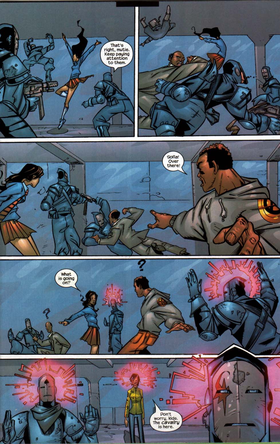 Read online New Mutants (2003) comic -  Issue #6 - 5