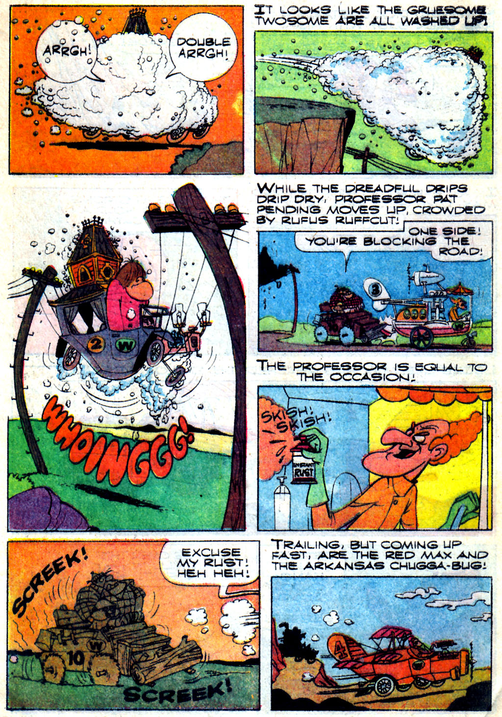 Read online Hanna-Barbera Wacky Races comic -  Issue #3 - 4