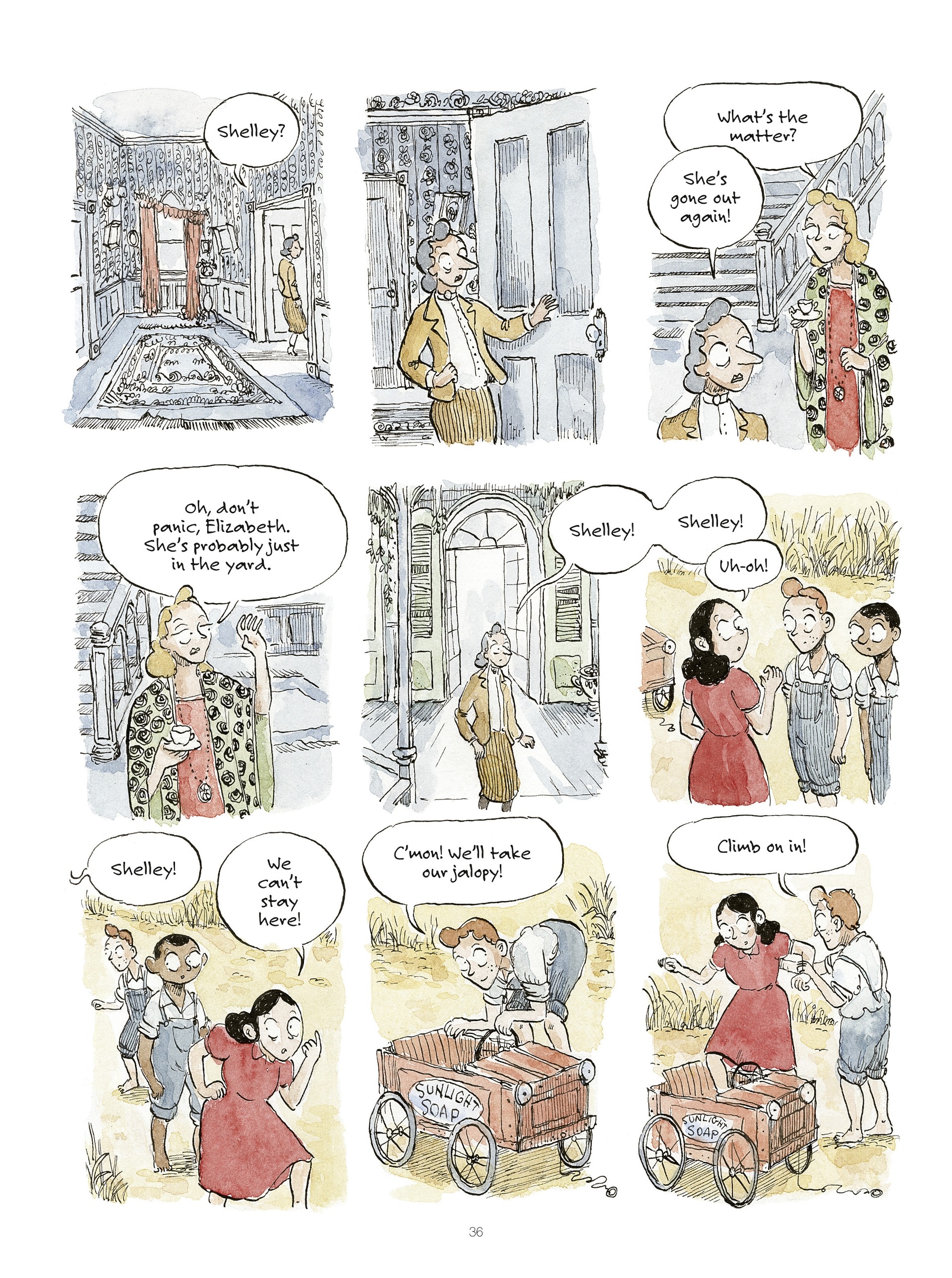 Read online Swamp: A Summer in the Bayou comic -  Issue # TPB (Part 1) - 38