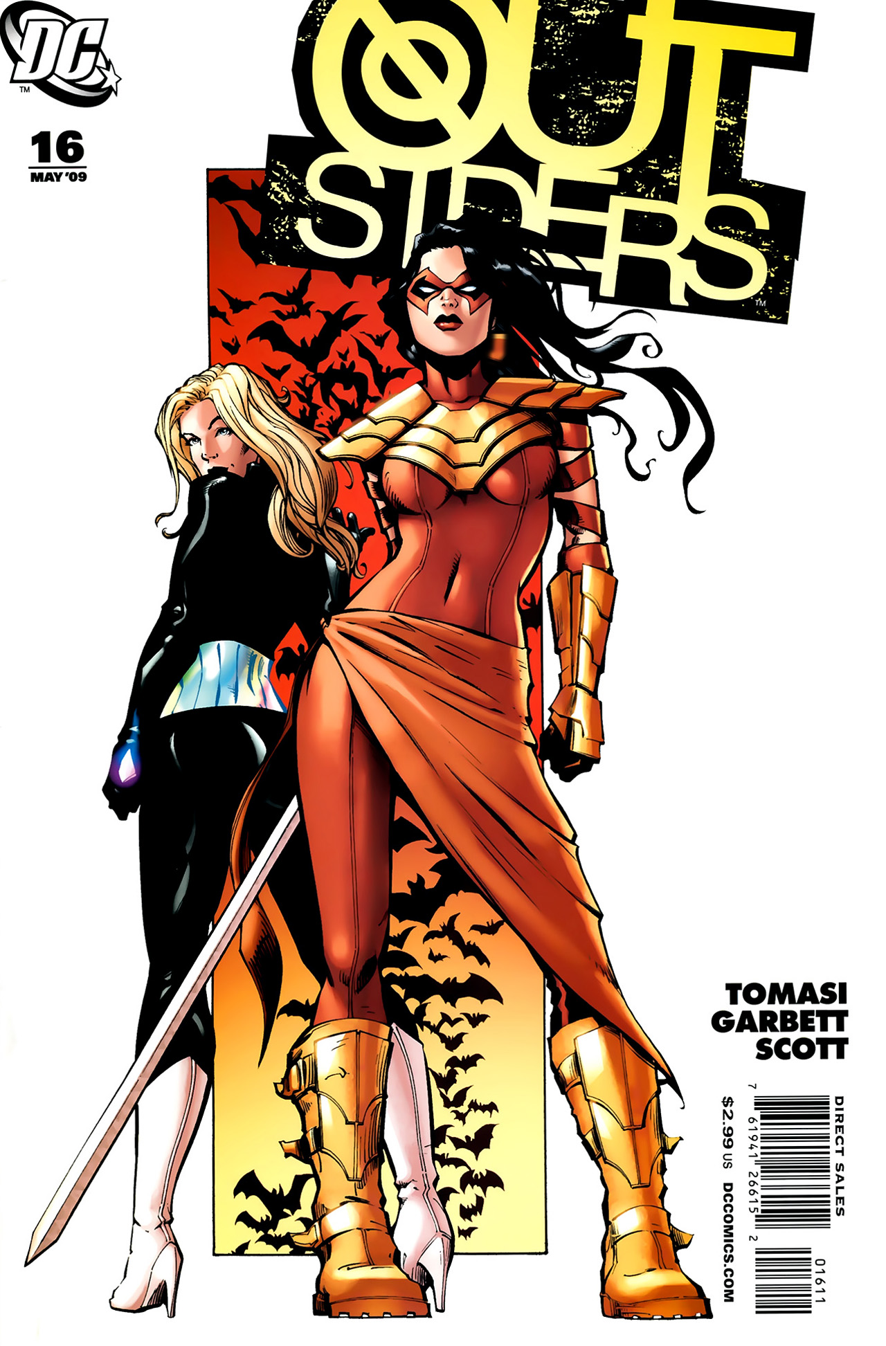 Read online The Outsiders (2009) comic -  Issue #16 - 1