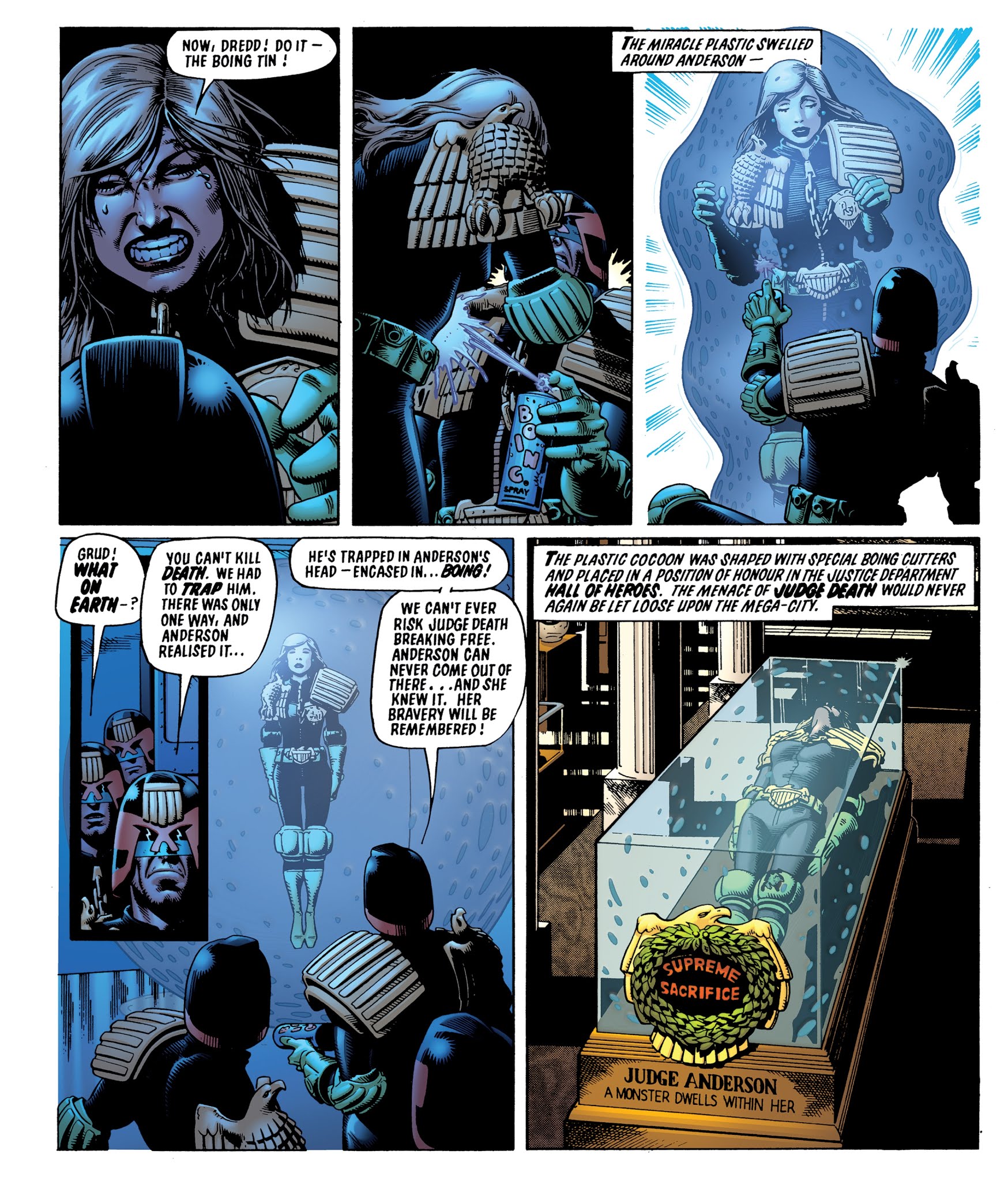 Read online Judge Dredd Classics: The Dark Judges comic -  Issue # TPB - 20