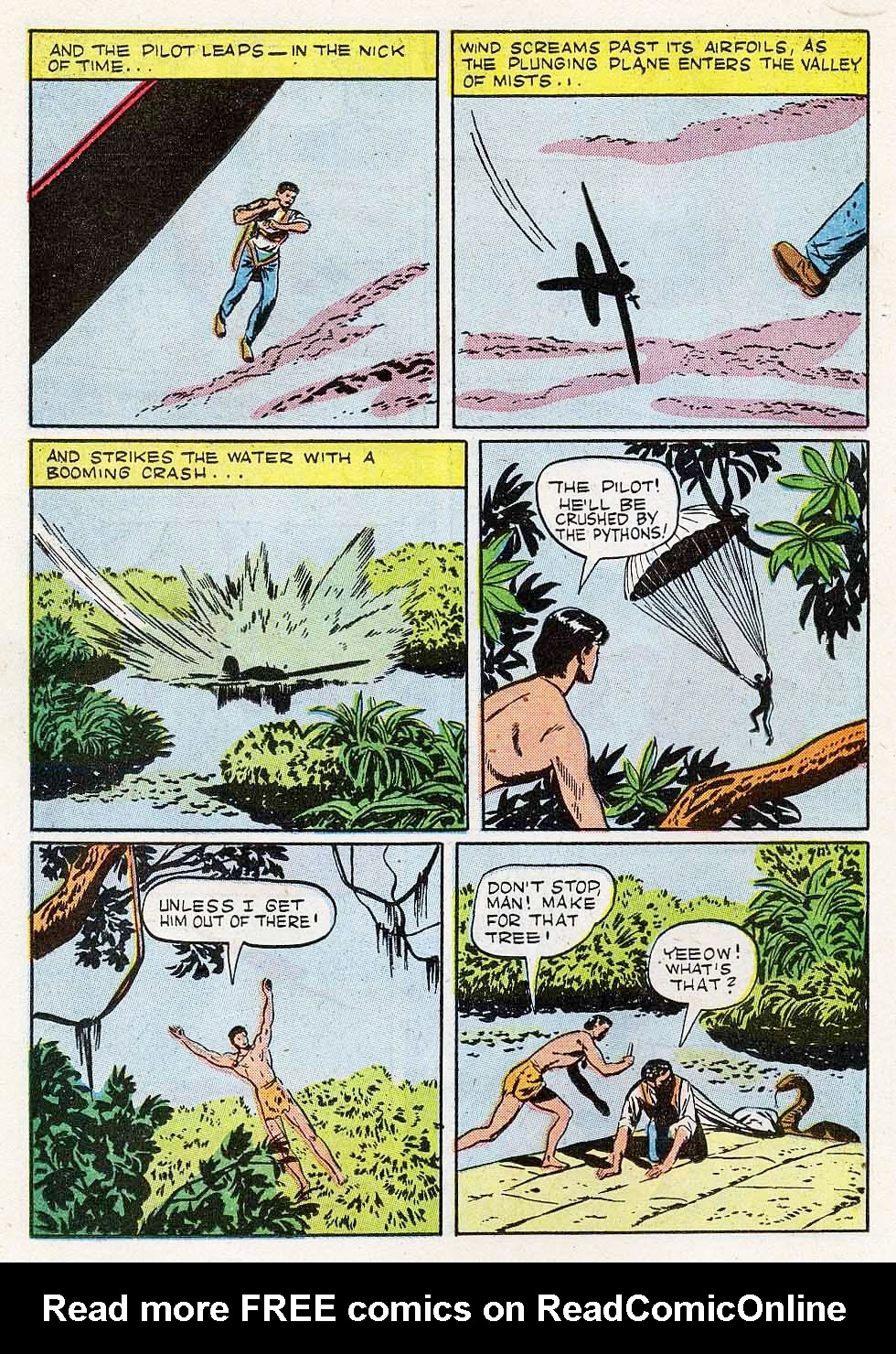 Read online Tarzan (1948) comic -  Issue #18 - 10