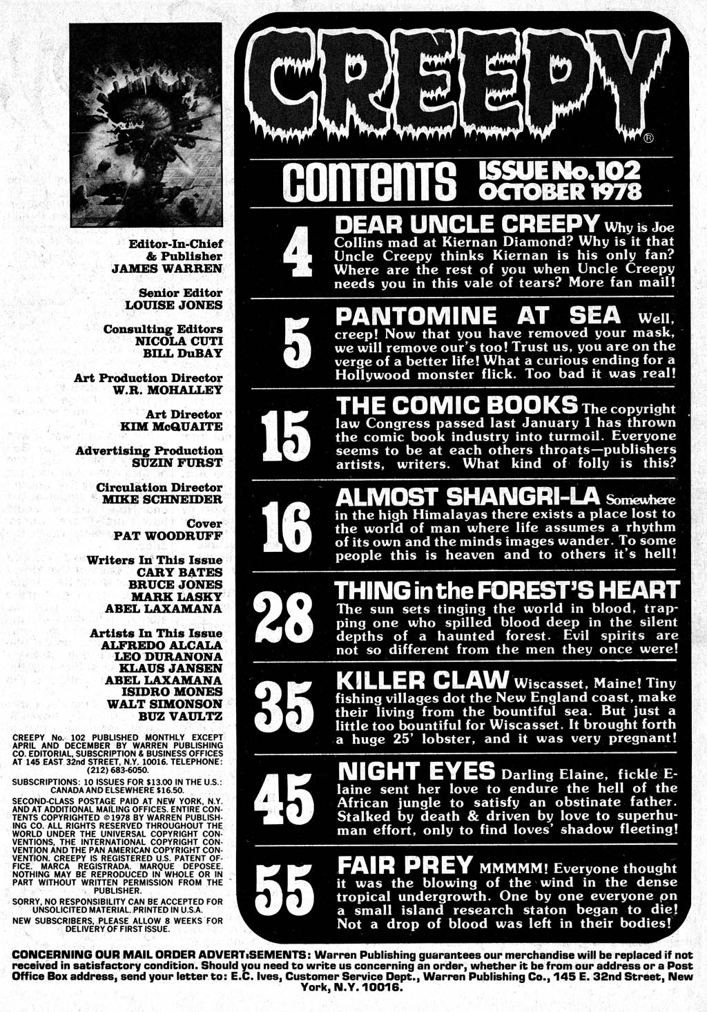Read online Creepy (1964) comic -  Issue #102 - 3