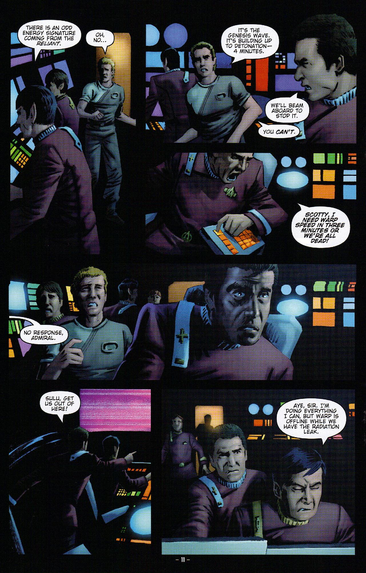 Read online Star Trek: The Wrath Of Khan comic -  Issue #3 - 12