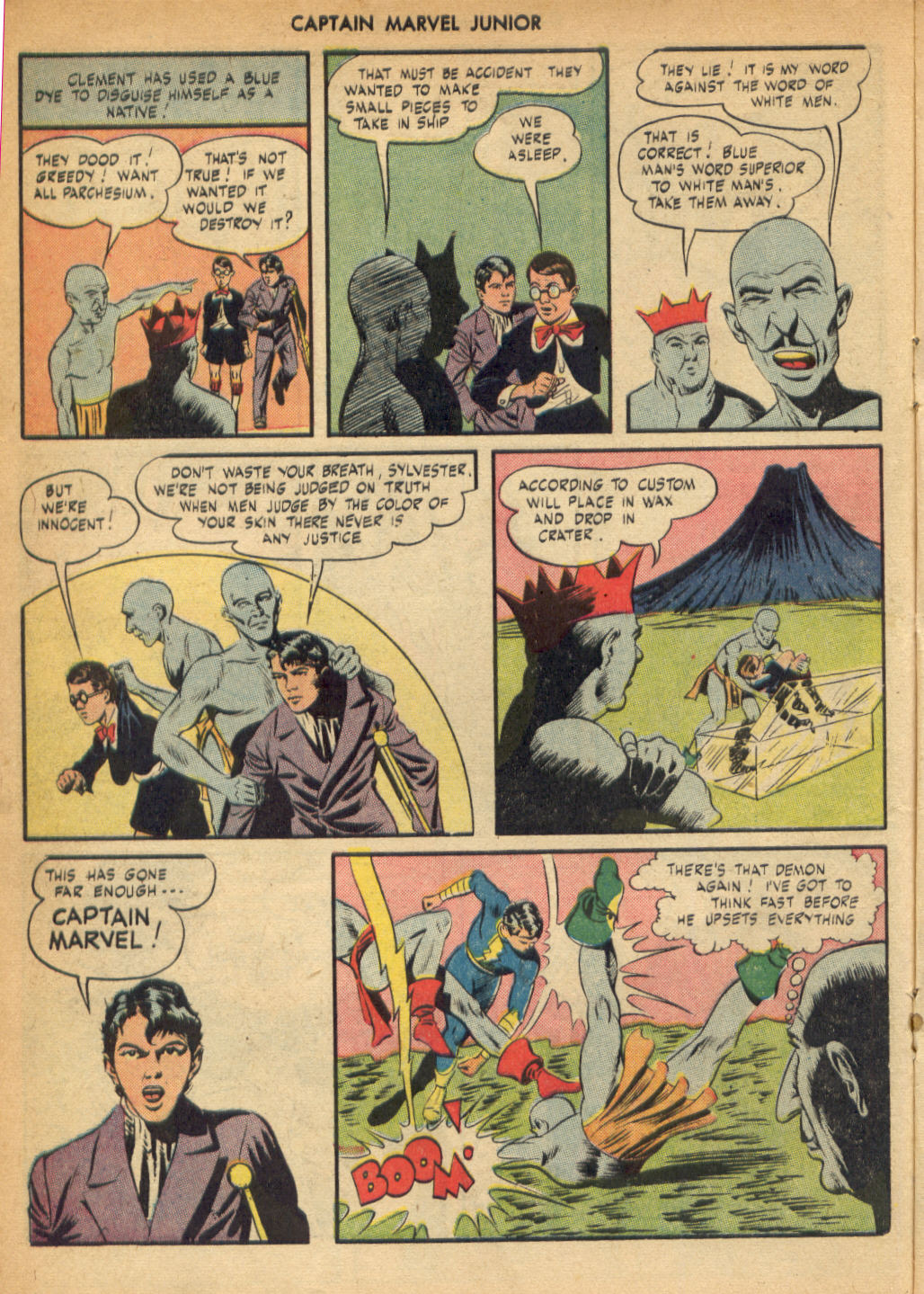 Read online Captain Marvel, Jr. comic -  Issue #49 - 20