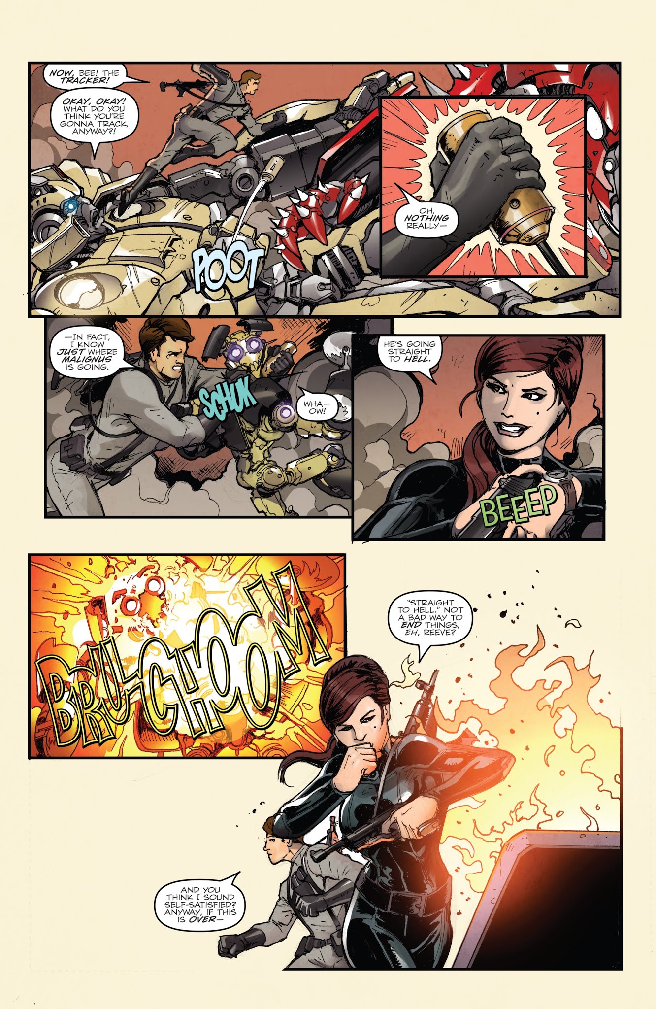 Read online Transformers: Bumblebee Movie Prequel comic -  Issue #4 - 14